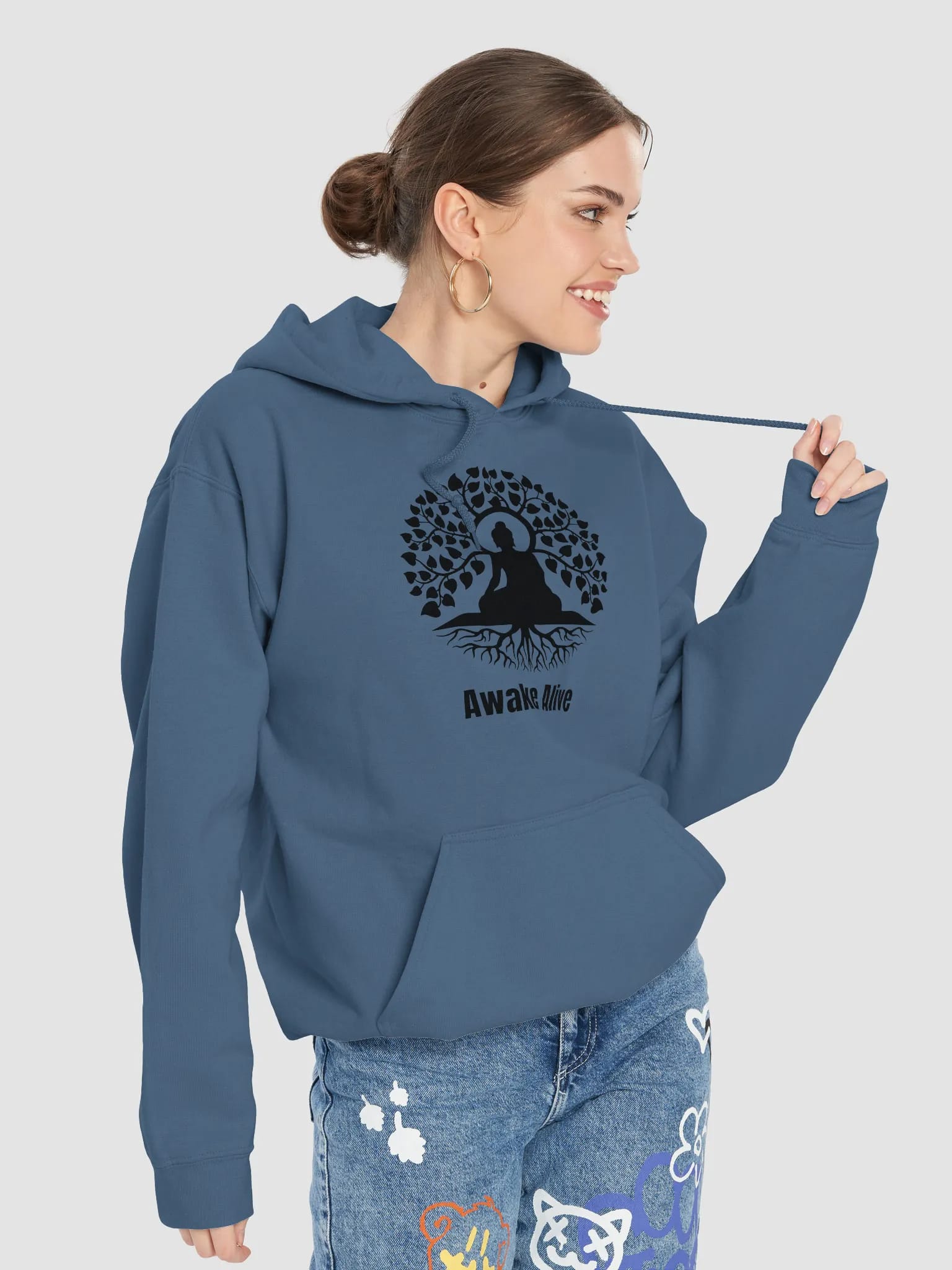 Awake Alive Zen Hoodie image