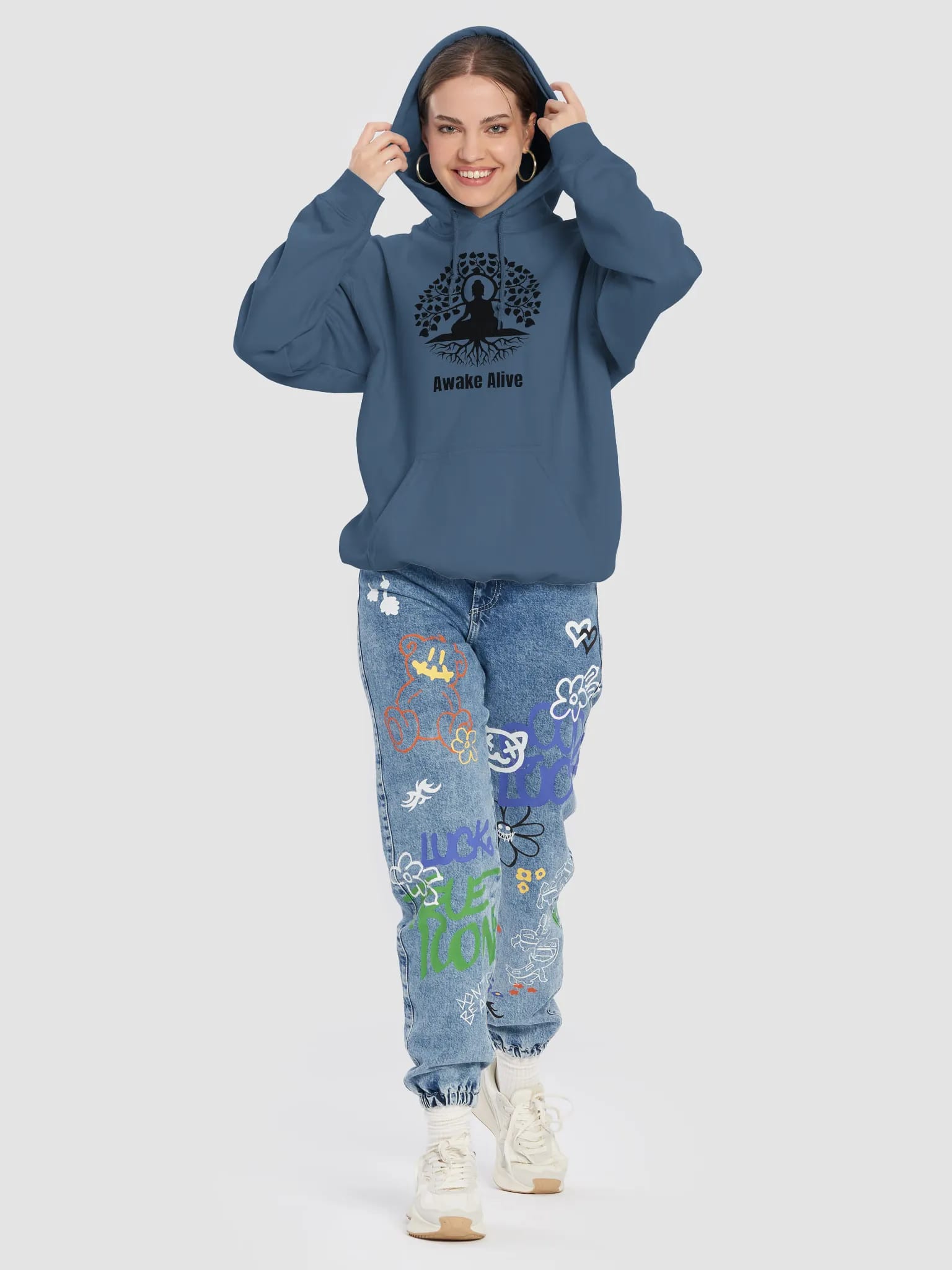 Awake Alive Zen Hoodie image