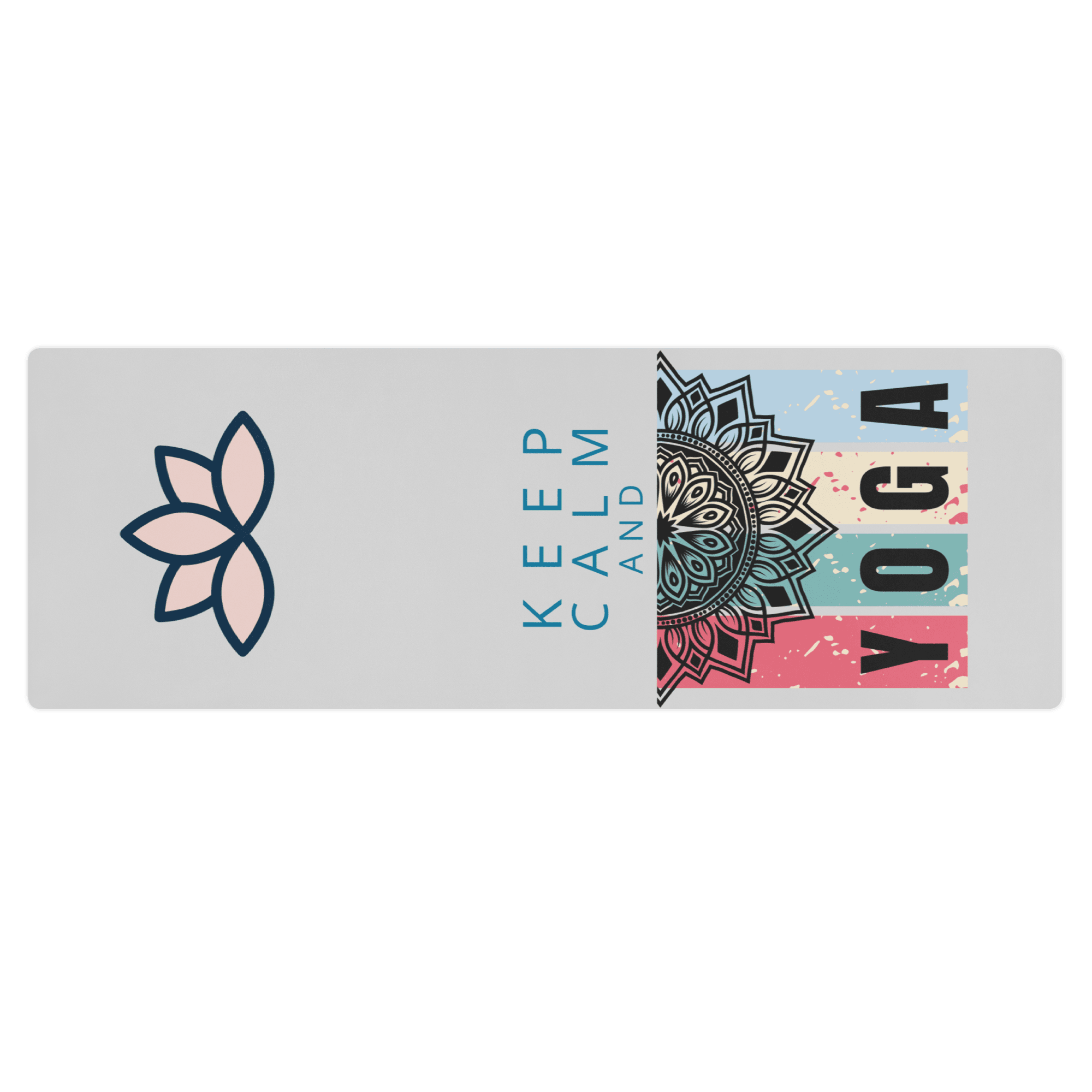 Keep Calm Yoga Mat image