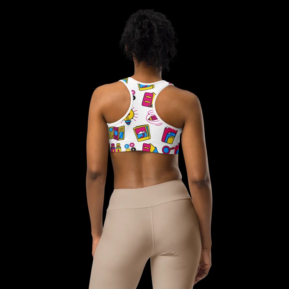 Retro Tech Sports Bra image