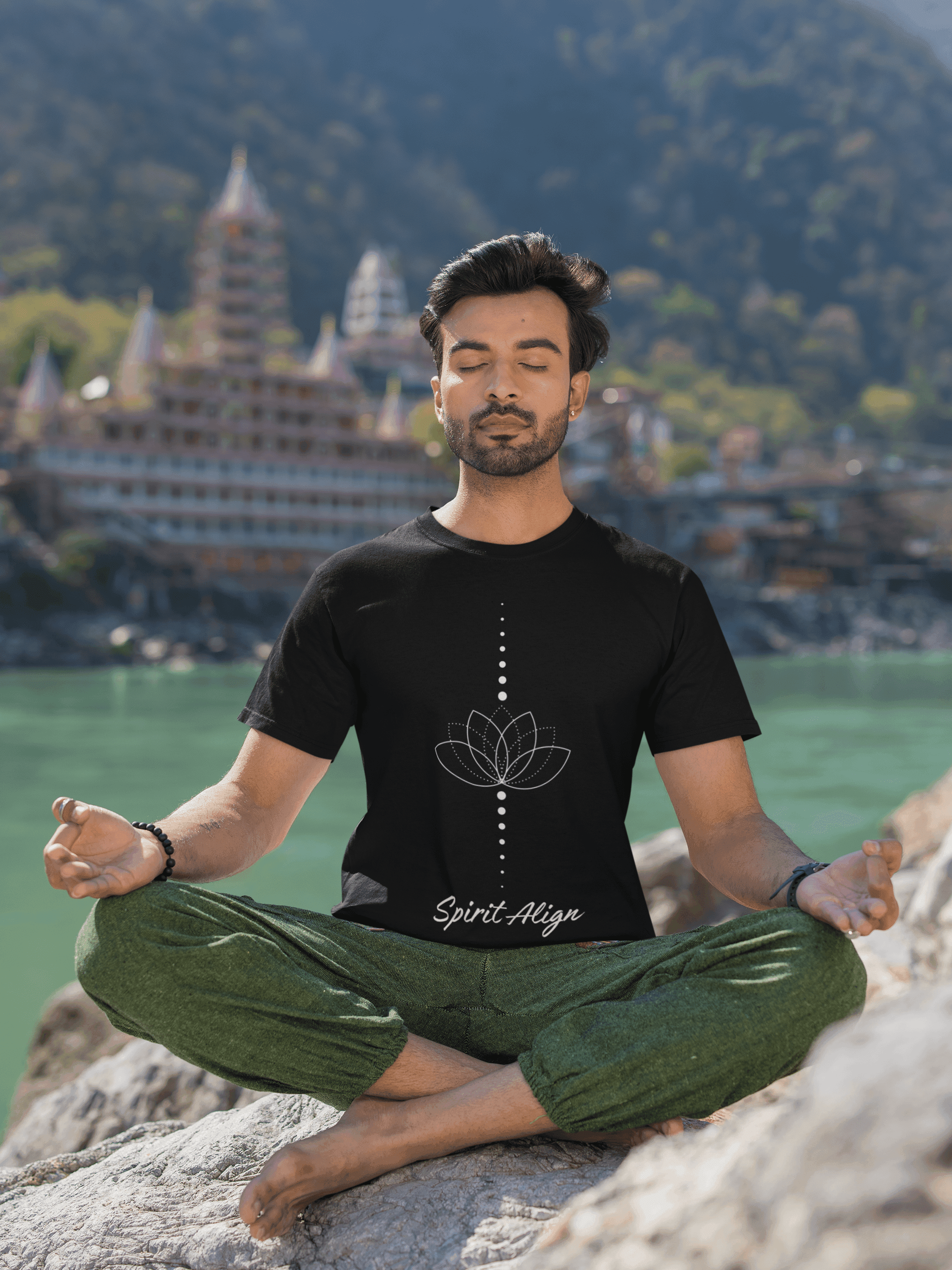 Spirit Align Lotus Tee image