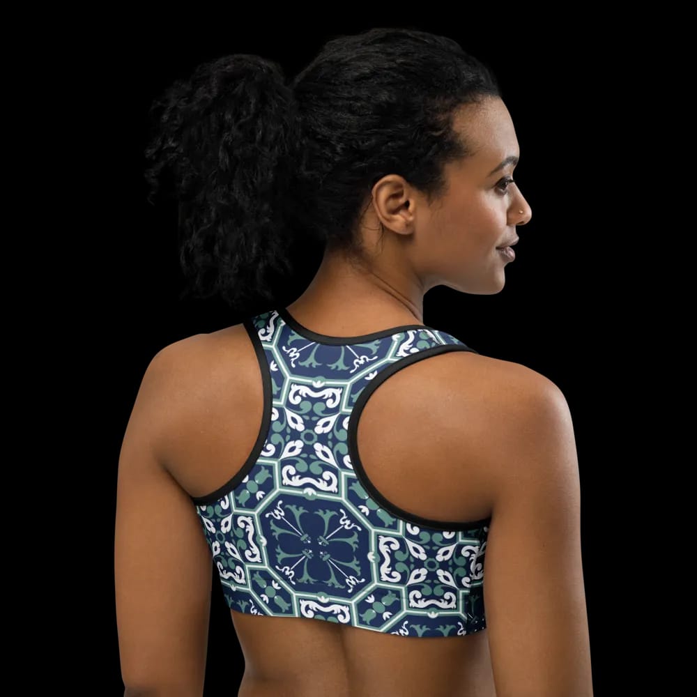 VividMosaic Sports Bra image