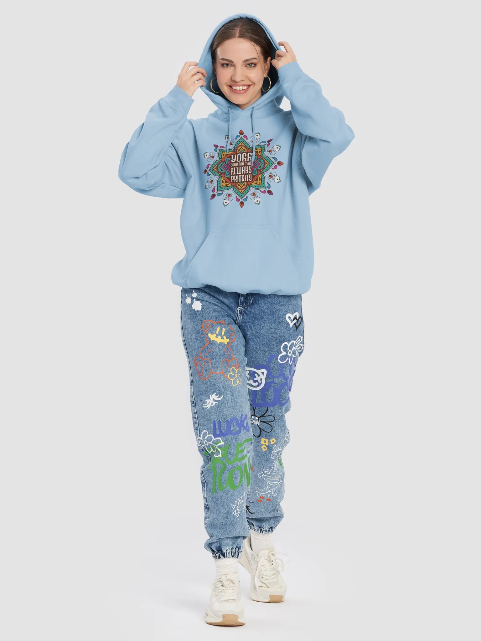 Yoga Prioritize - Hoodie image