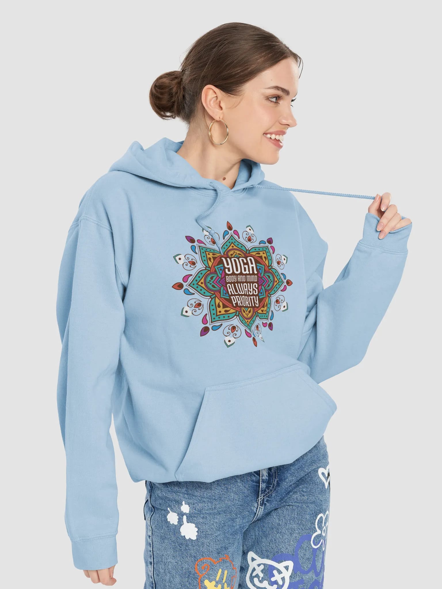 Yoga Prioritize - Hoodie image