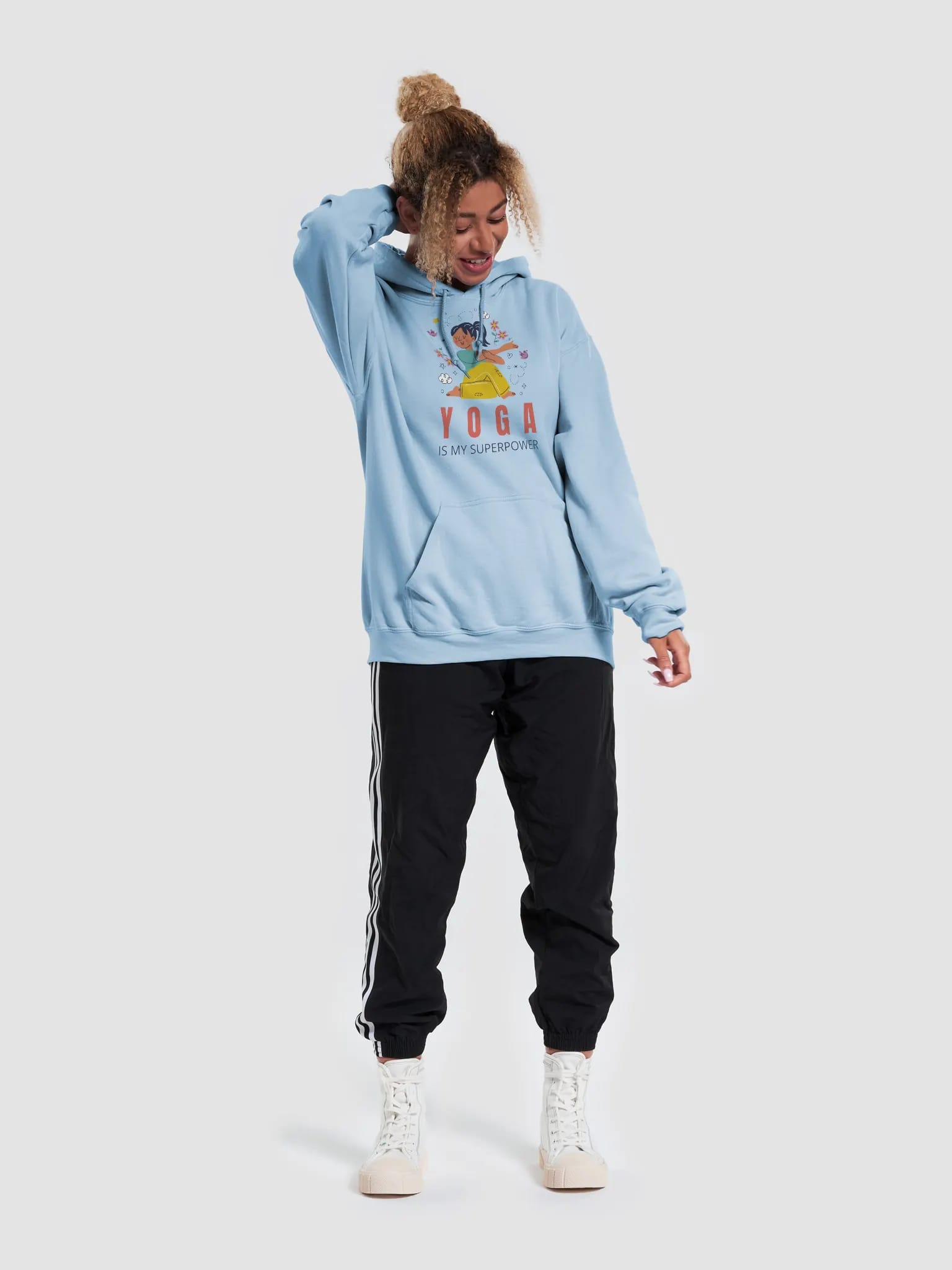 Yoga Superpower Hoodie image