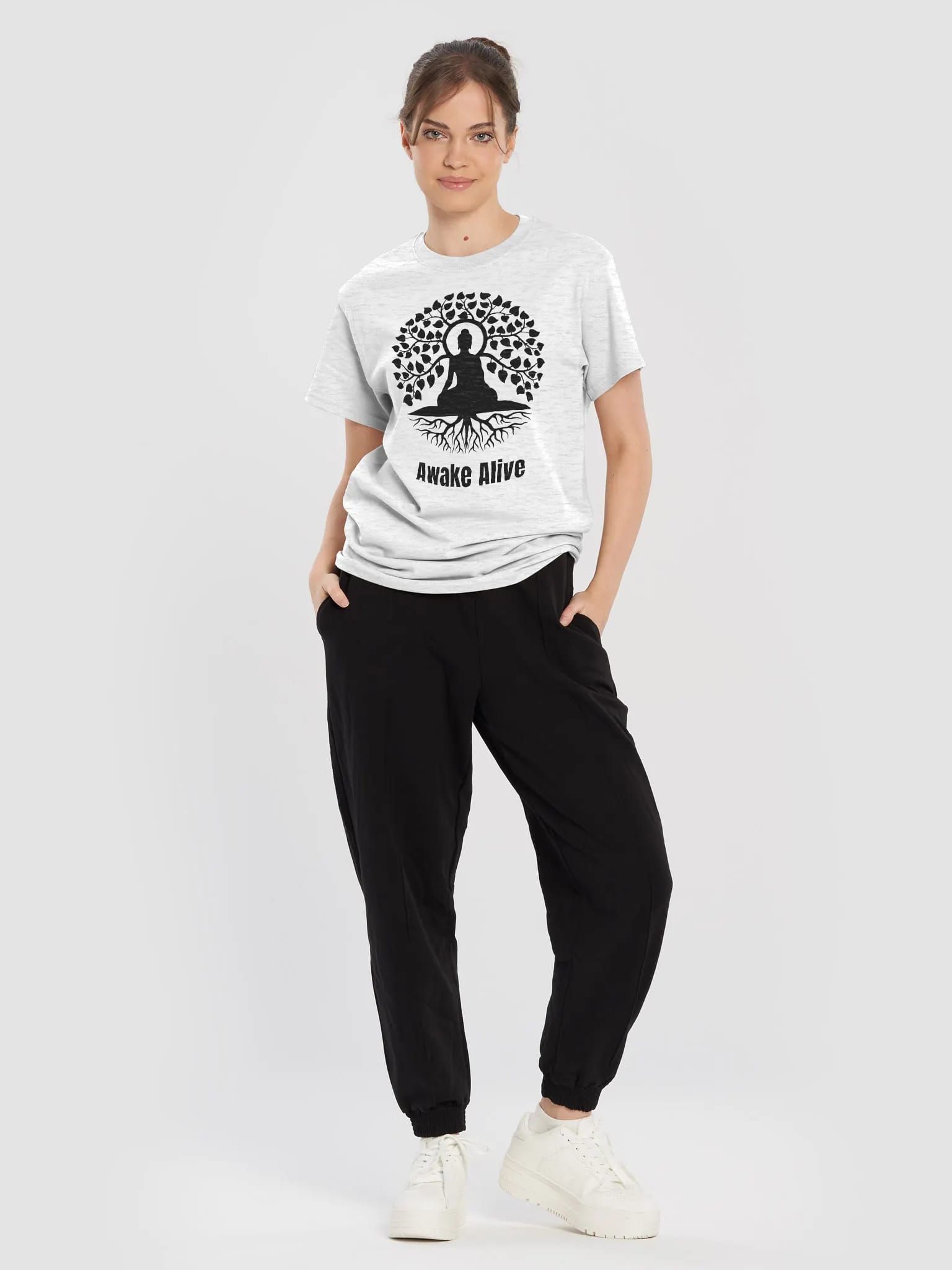 Awake Alive Enlightenment T-Shirt image