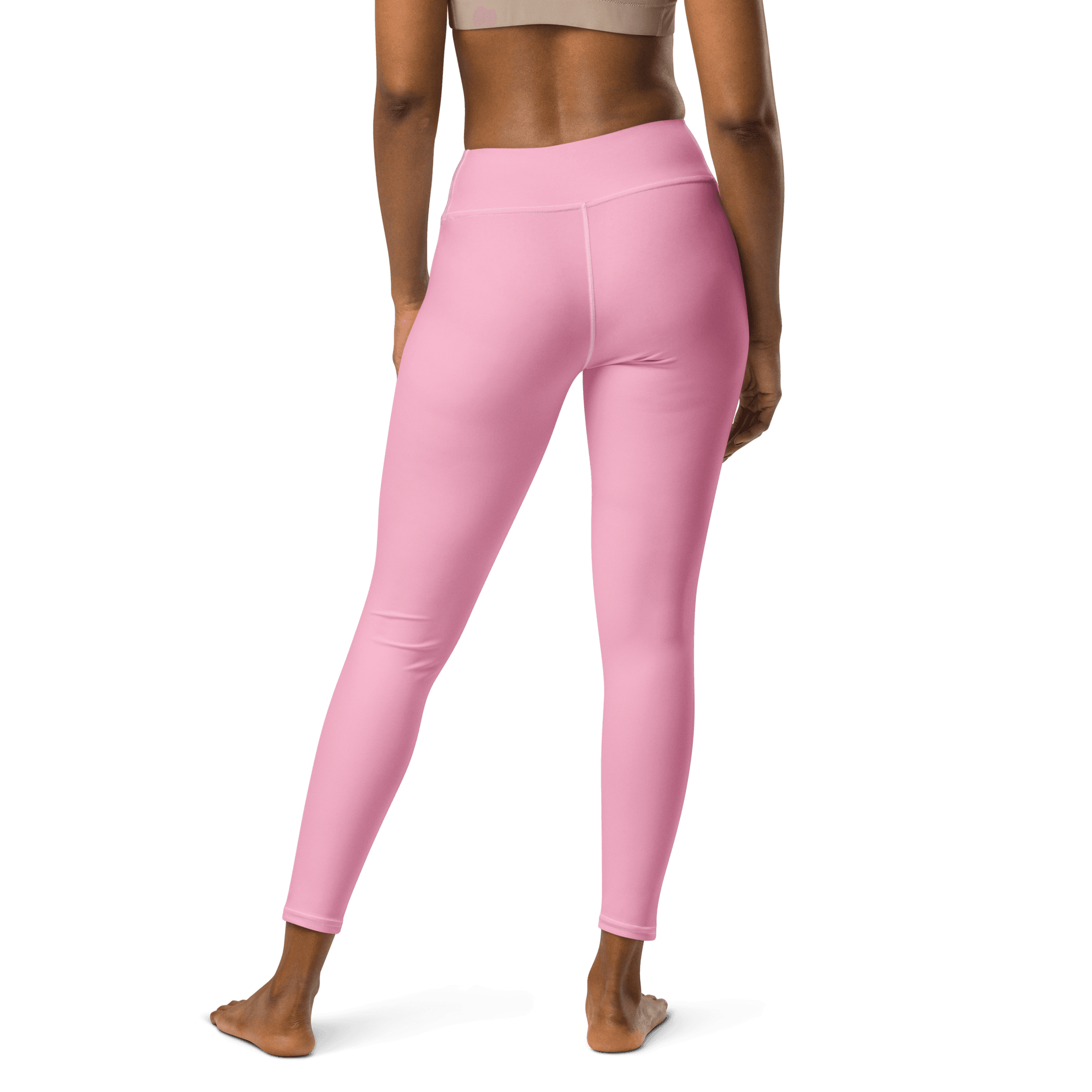 Blush Bliss High-Waisted Yoga Leggings image