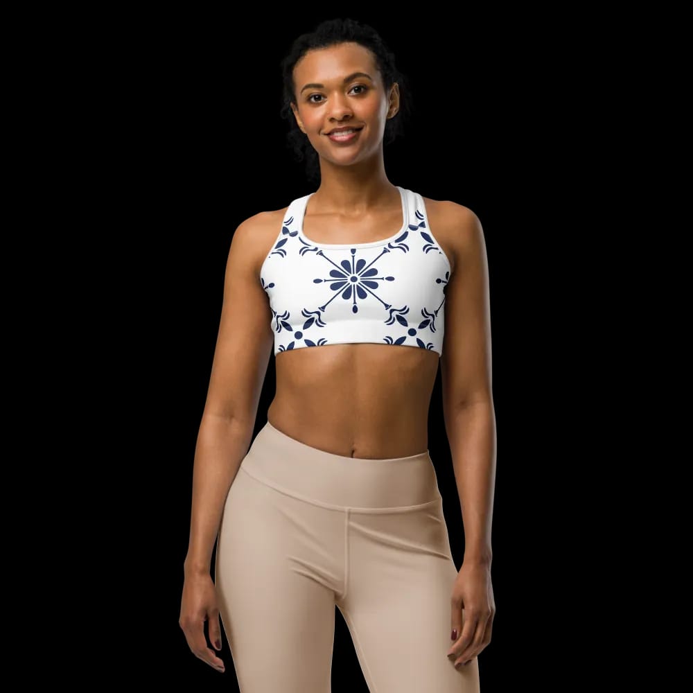 Floral Essence Sports Bra - Firm Fit image