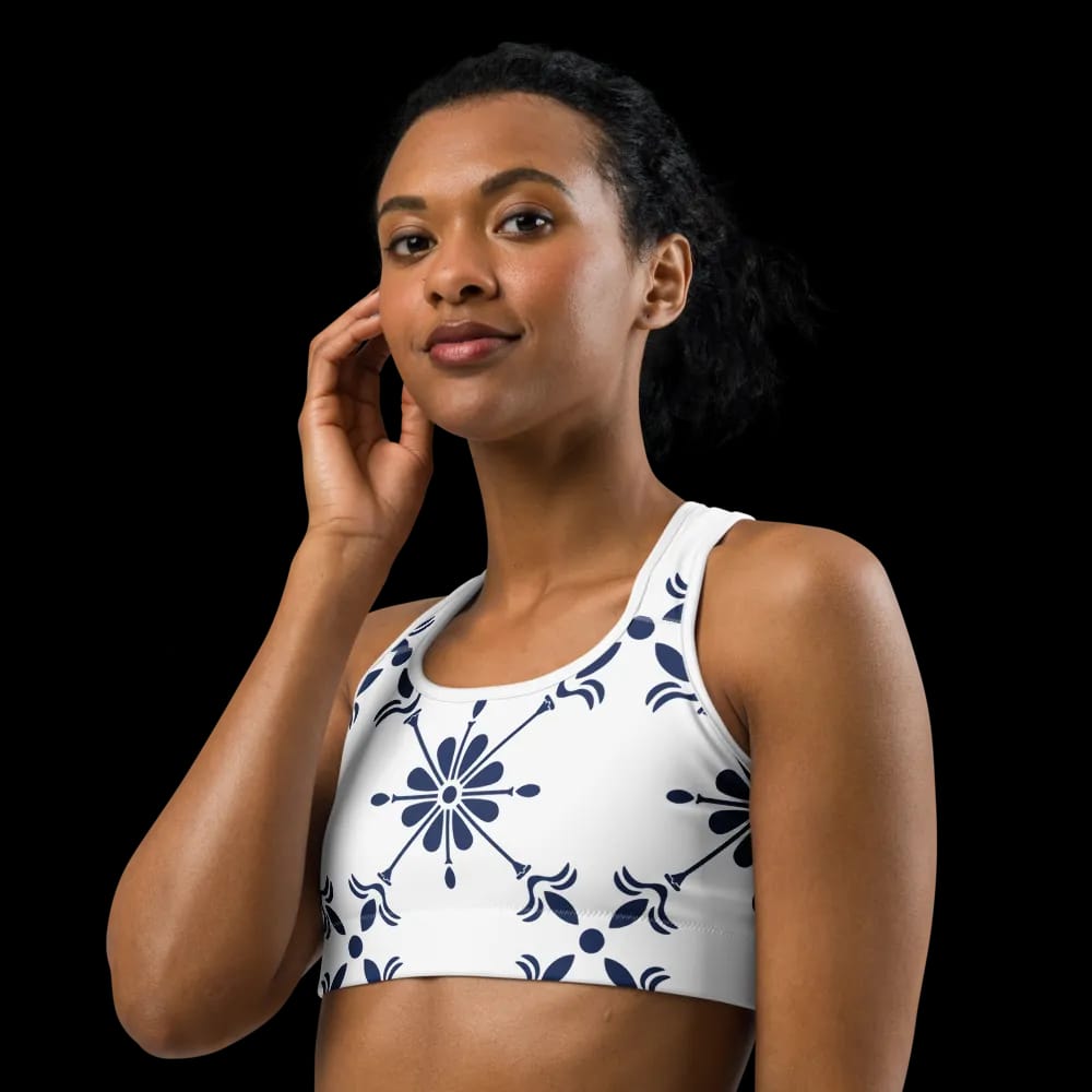 Floral Essence Sports Bra - Firm Fit image