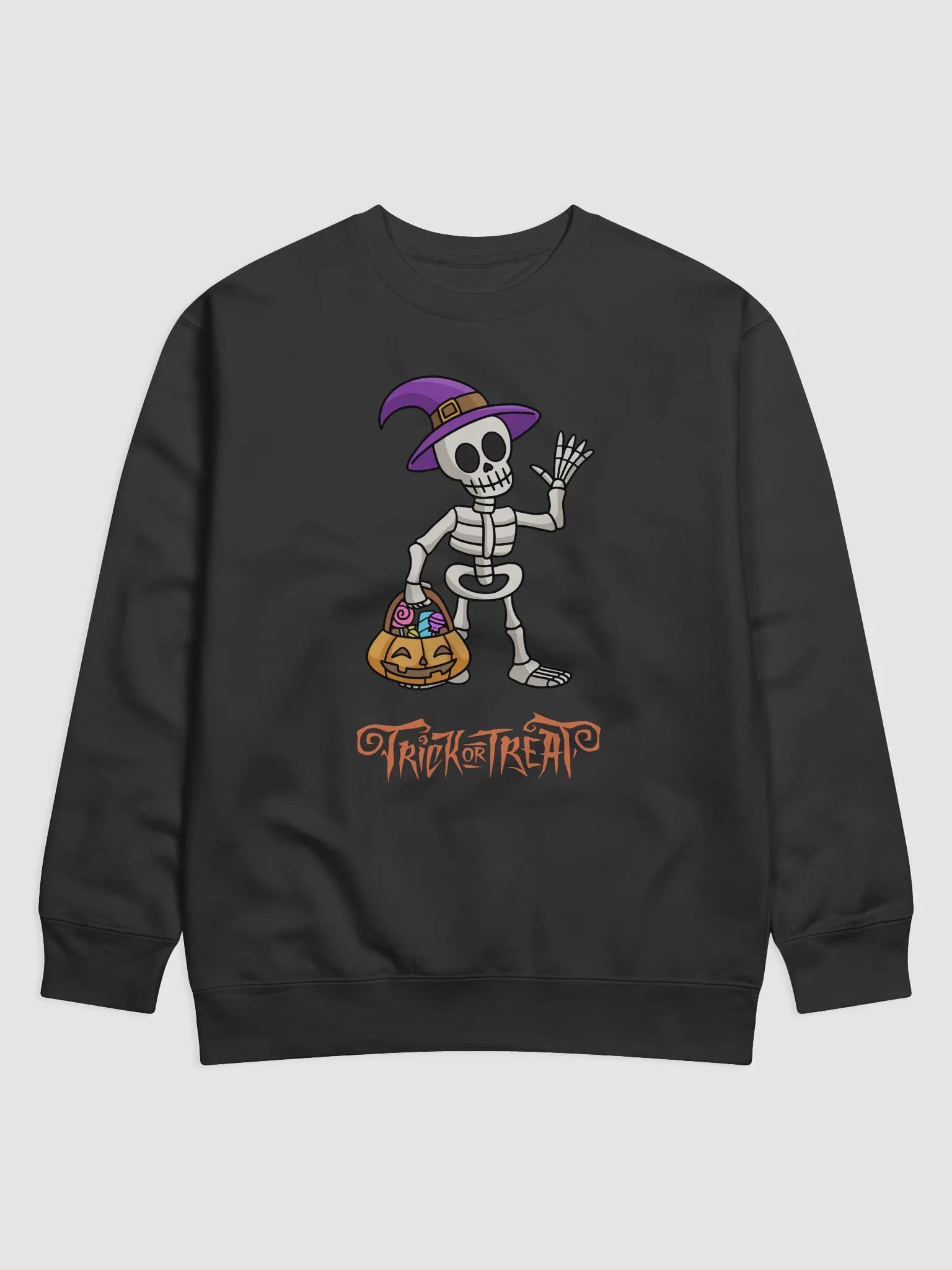 Halloween Tshirt Long Sleeve - Trick or Treat image