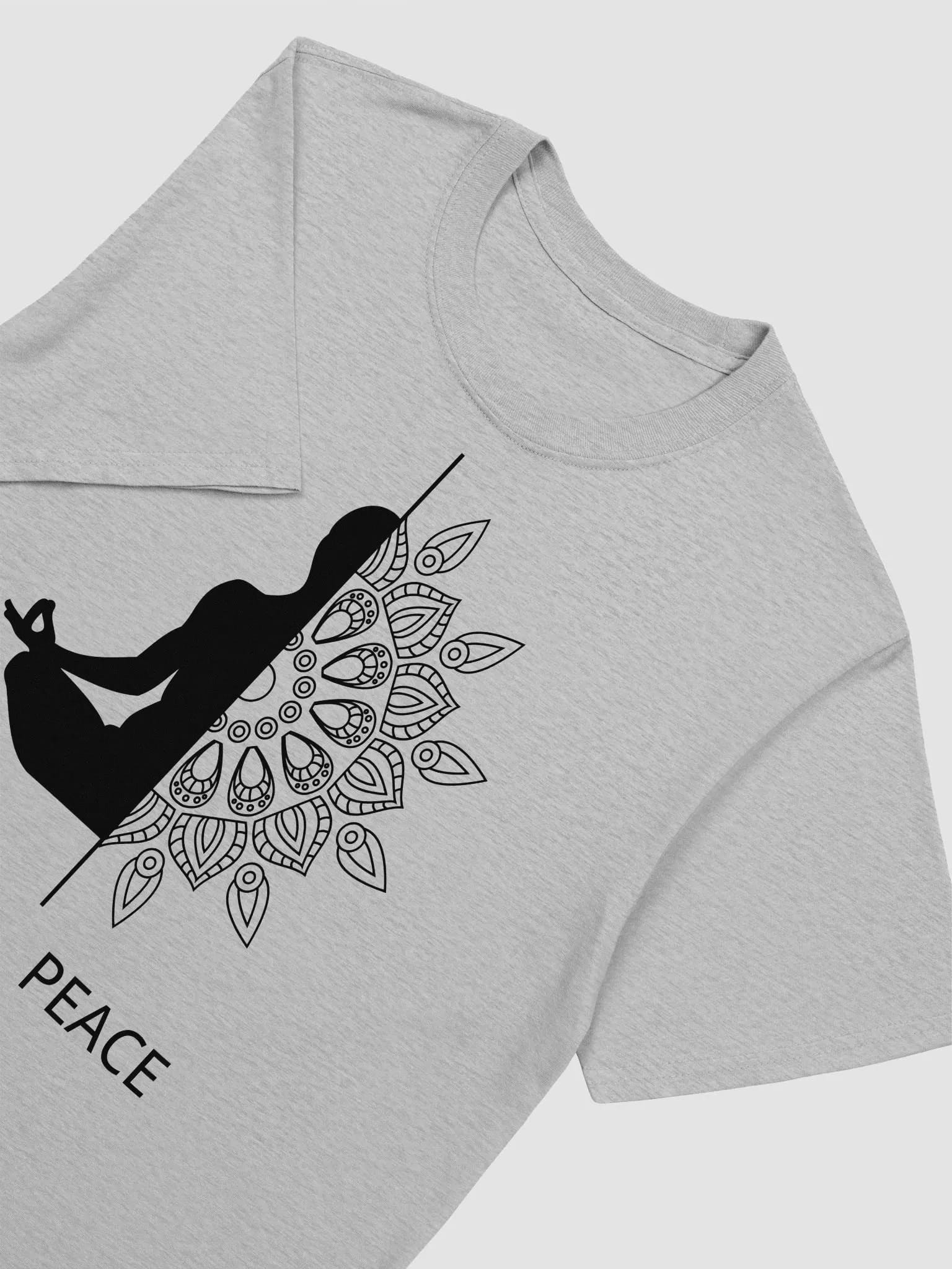 Inner Peace Mandala Meditation T-Shirt image