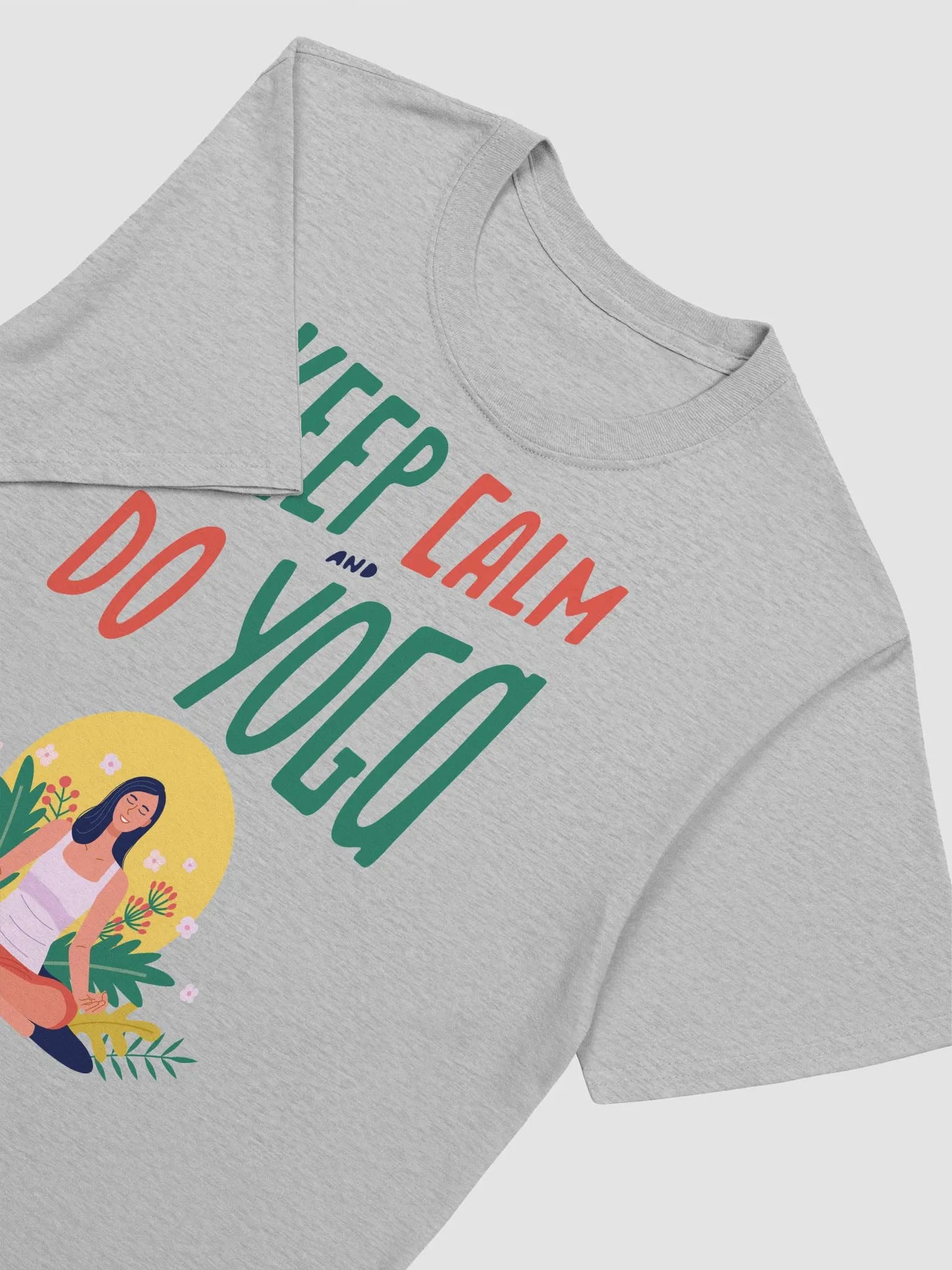 Keep Calm and Do Yoga Relaxed Fit T-Shirt image