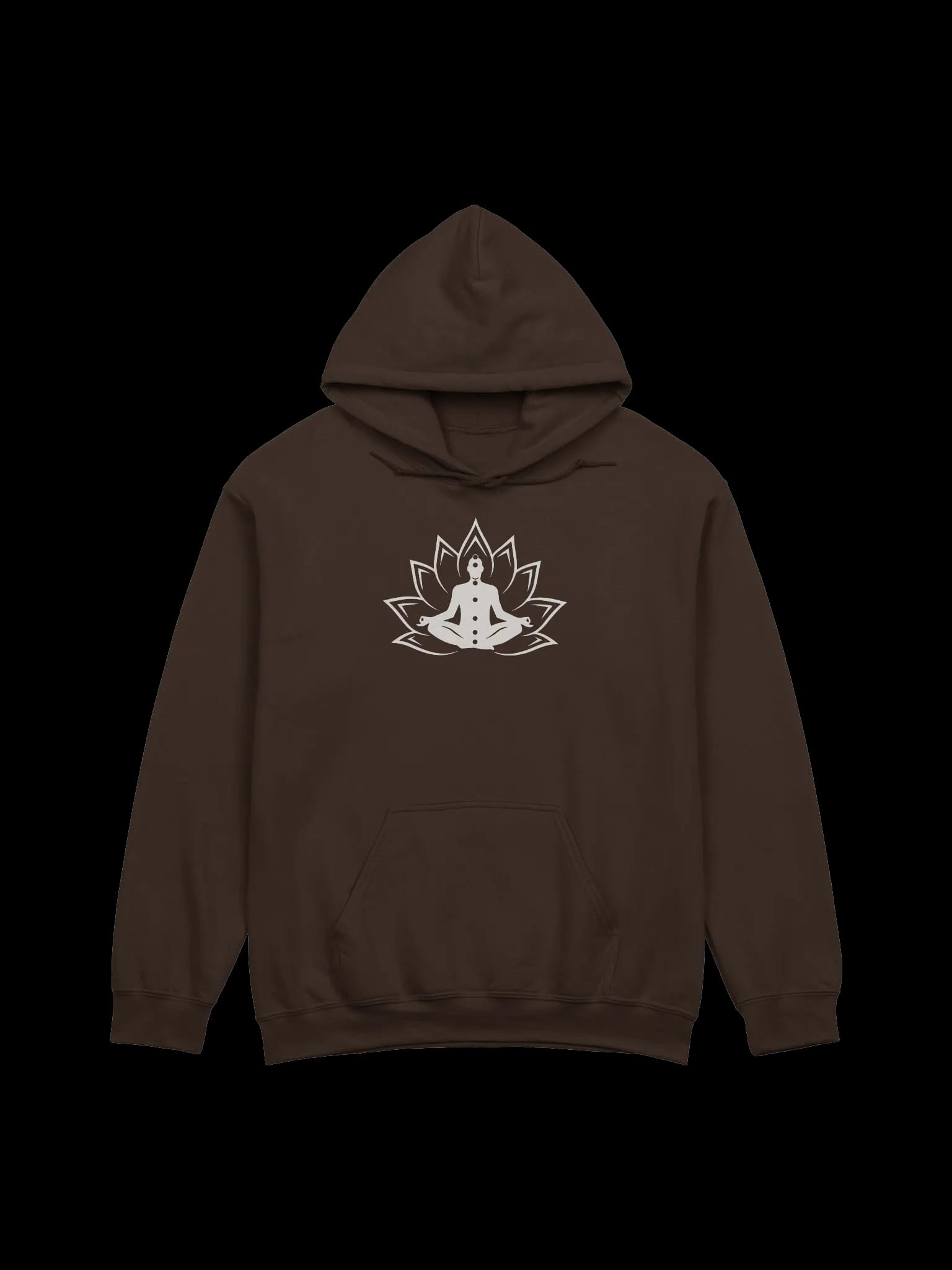 Meditative Lotus Hoodie - Zen Comfort Wear image