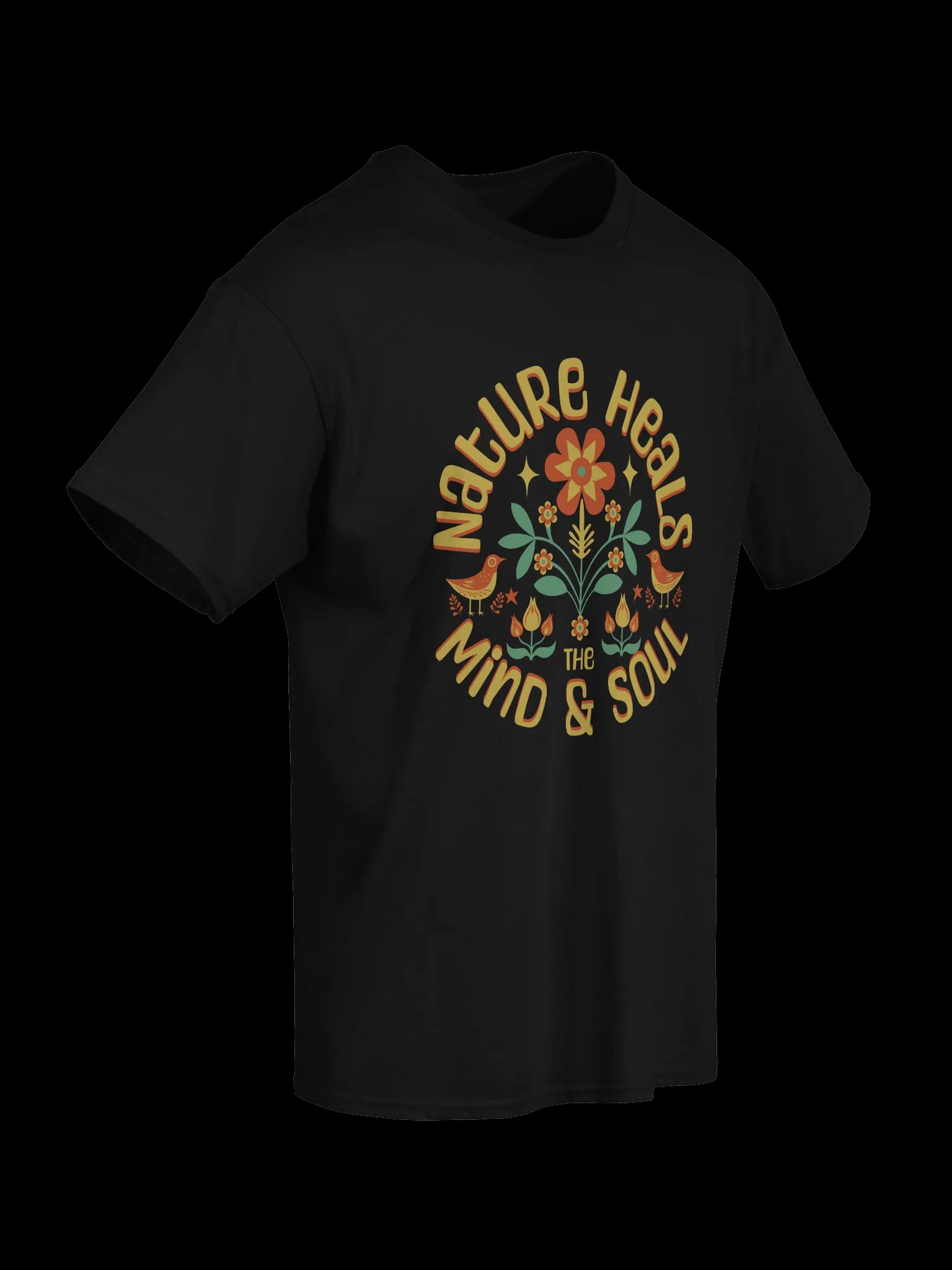 Nature Heals Mind & Soul Tee image