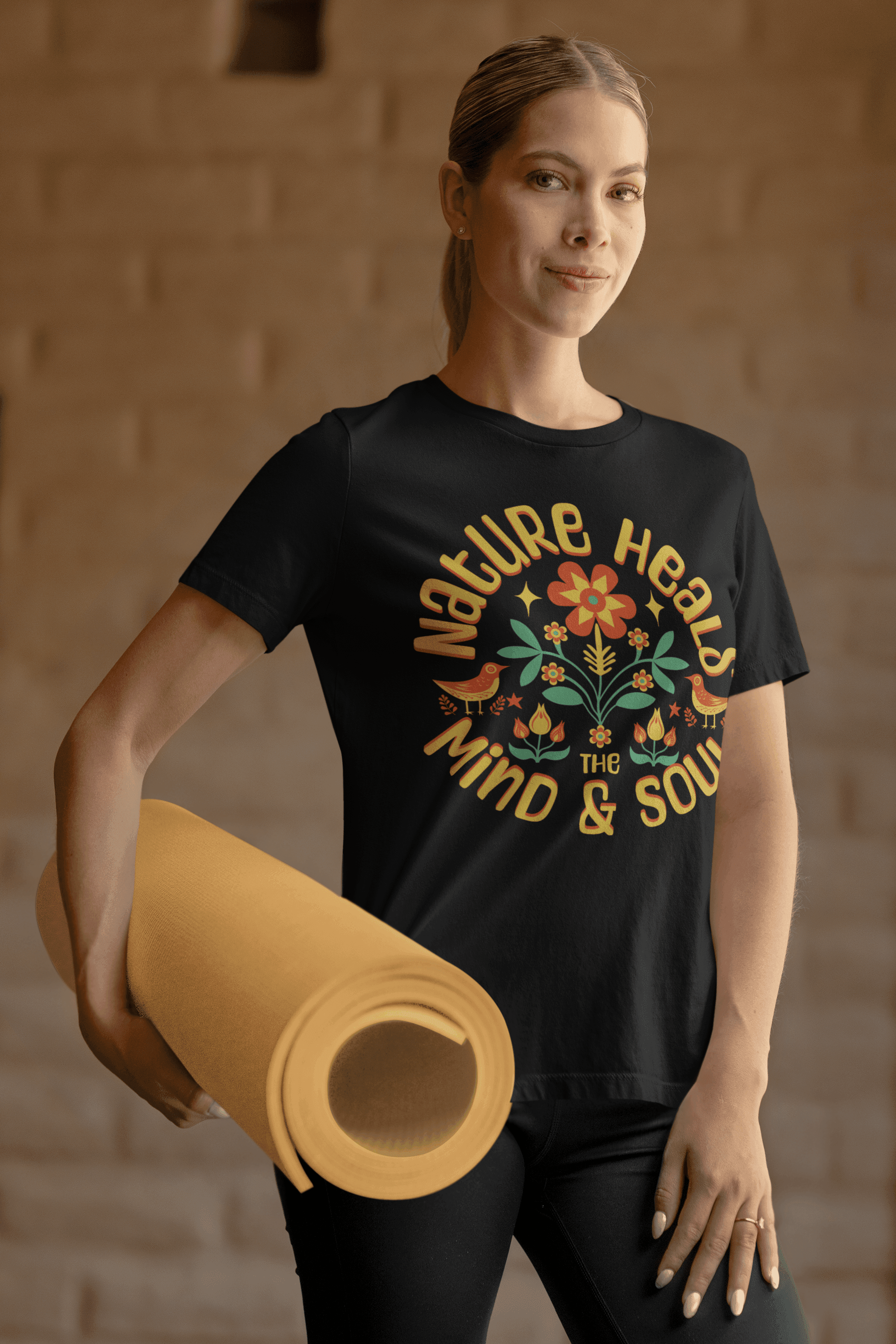 Nature Heals Mind & Soul Tee image