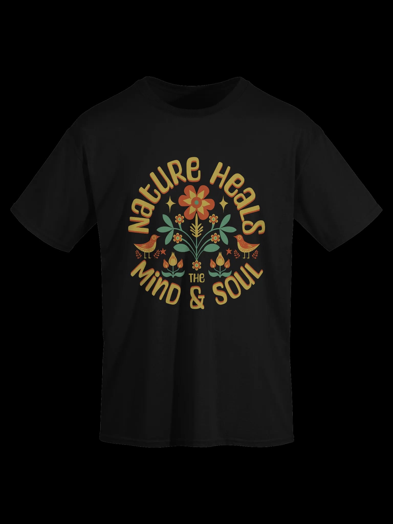 Nature Heals Mind & Soul Tee image