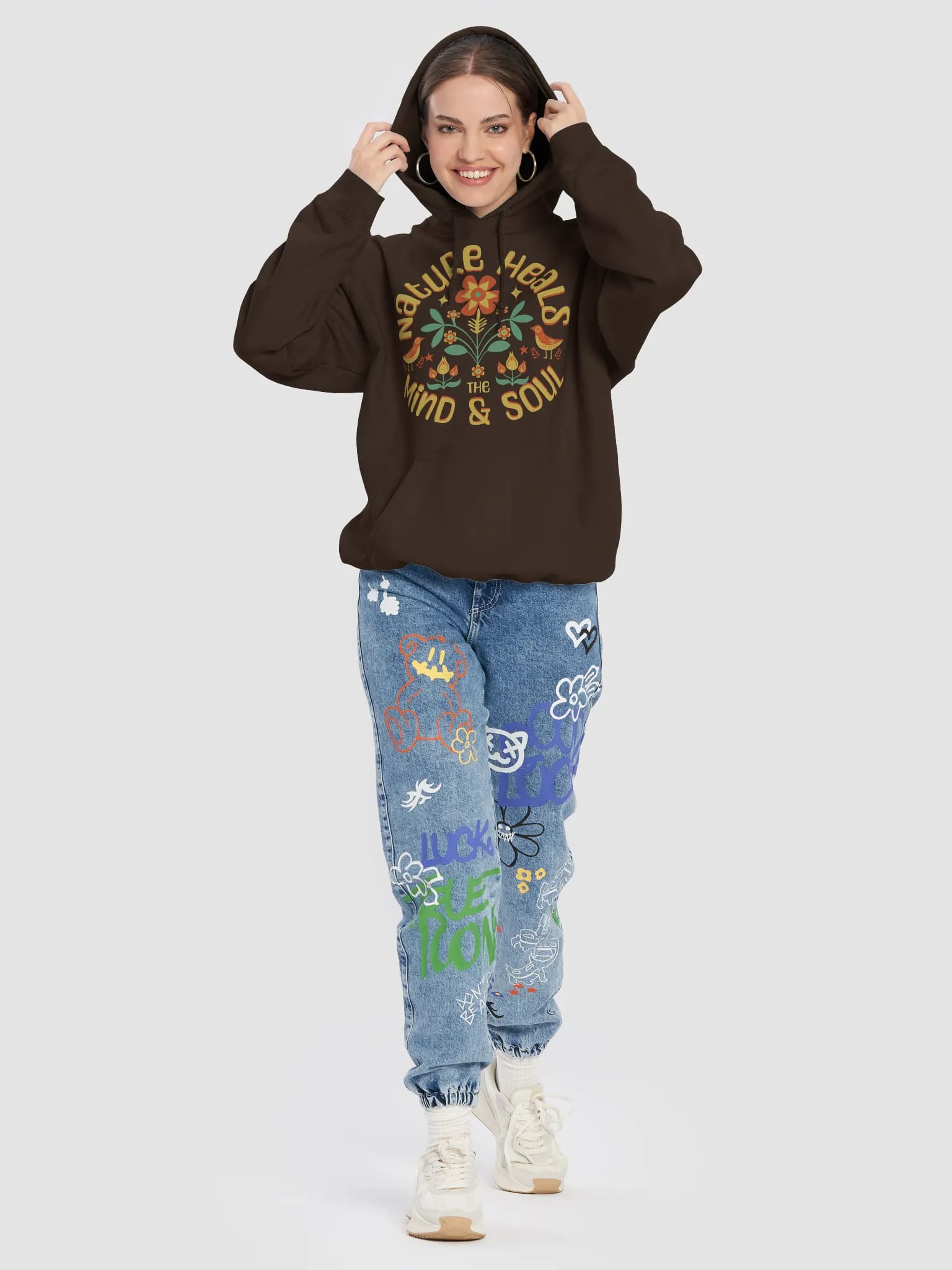 Nature Heals the Mind & Soul Hoodie image