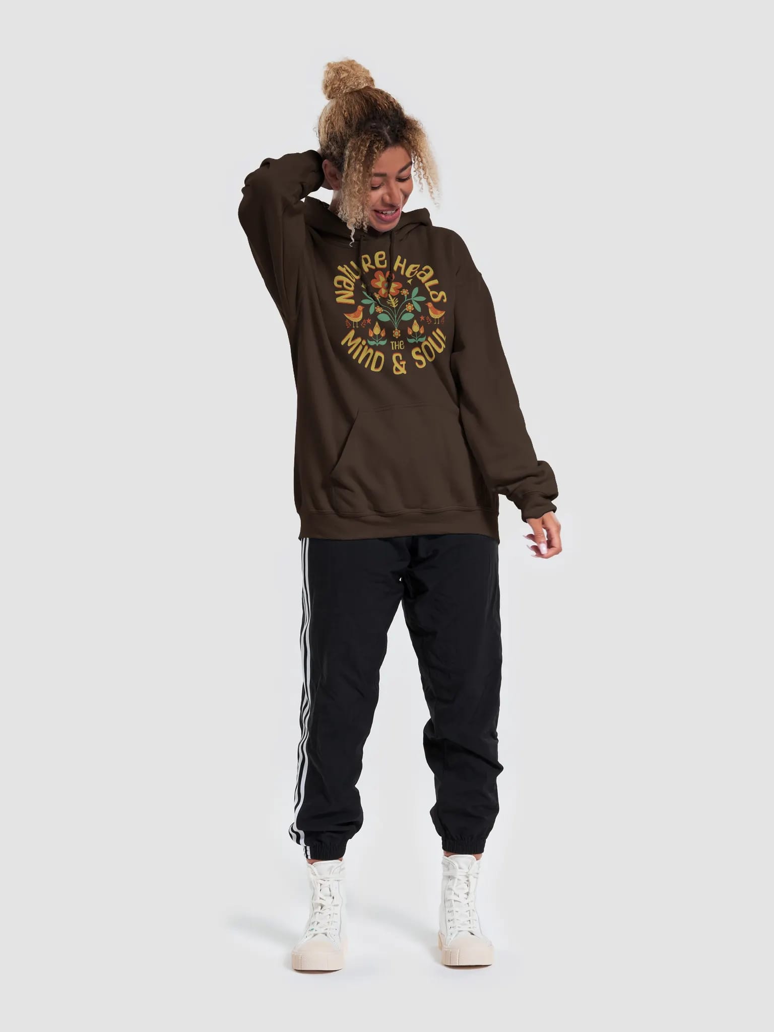 Nature Heals the Mind & Soul Hoodie image