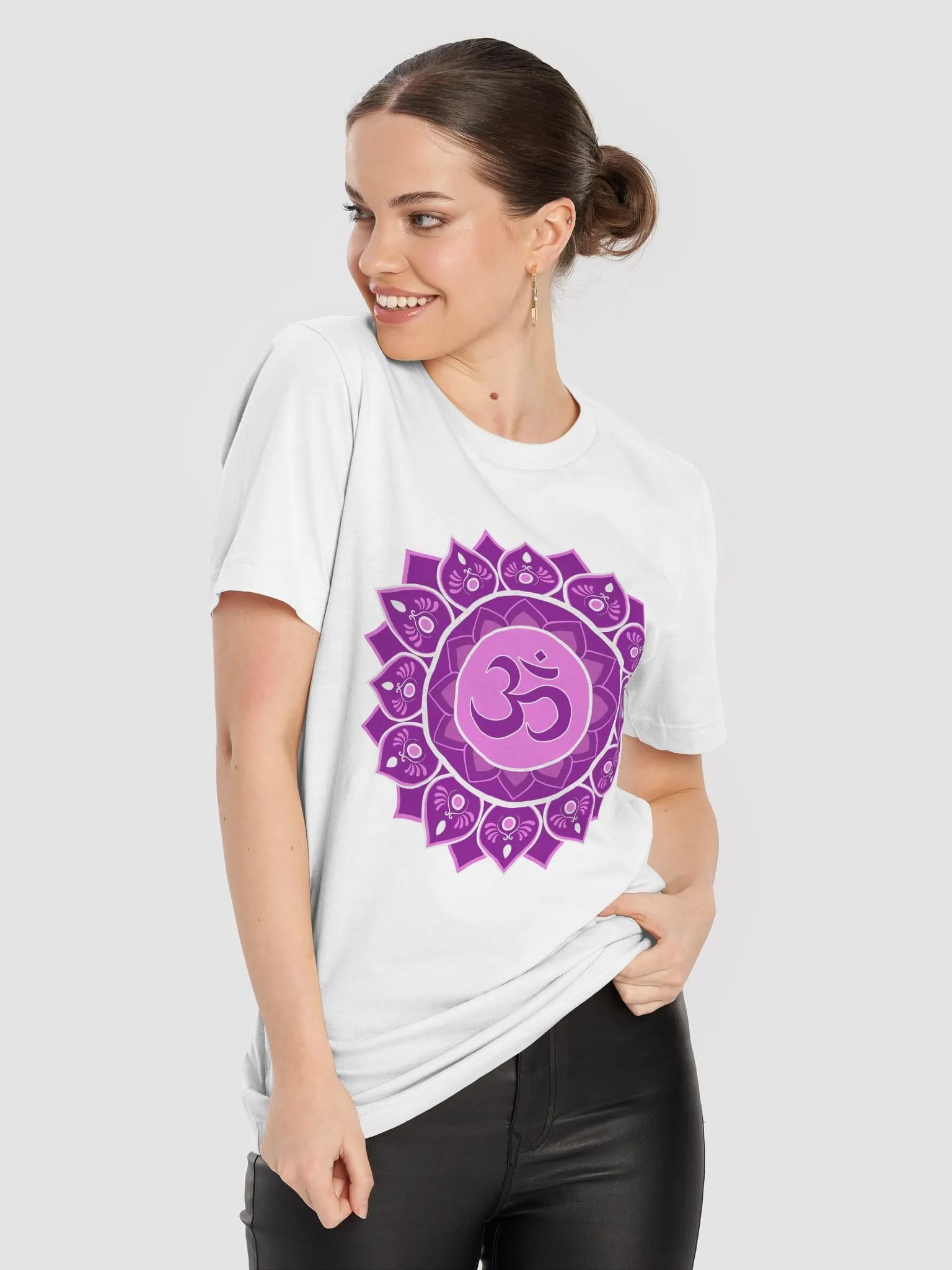 Om Mandala Meditation T-Shirt image