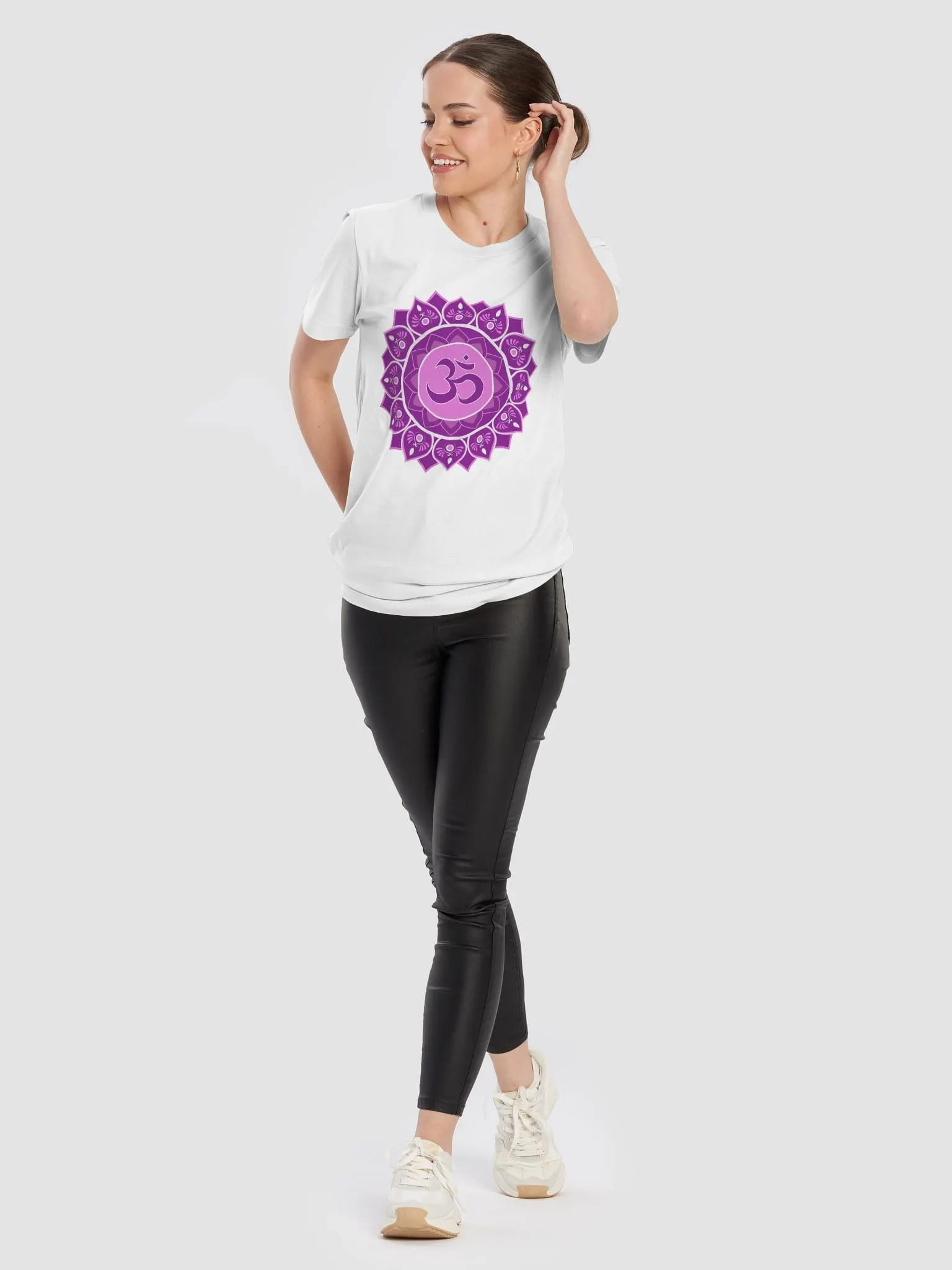 Om Mandala Meditation T-Shirt image