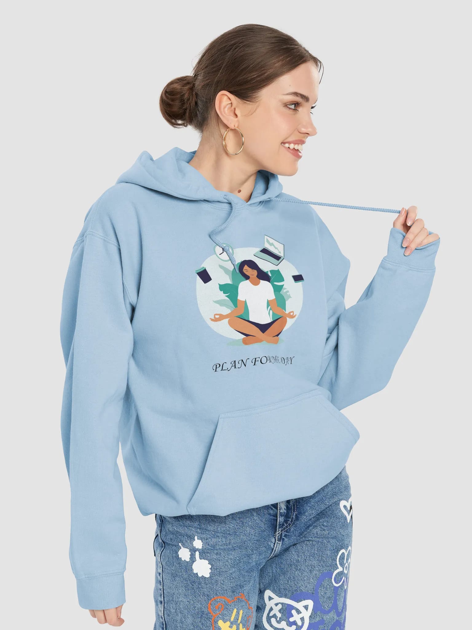 Plan for the Day - Zen Work Hoodie image