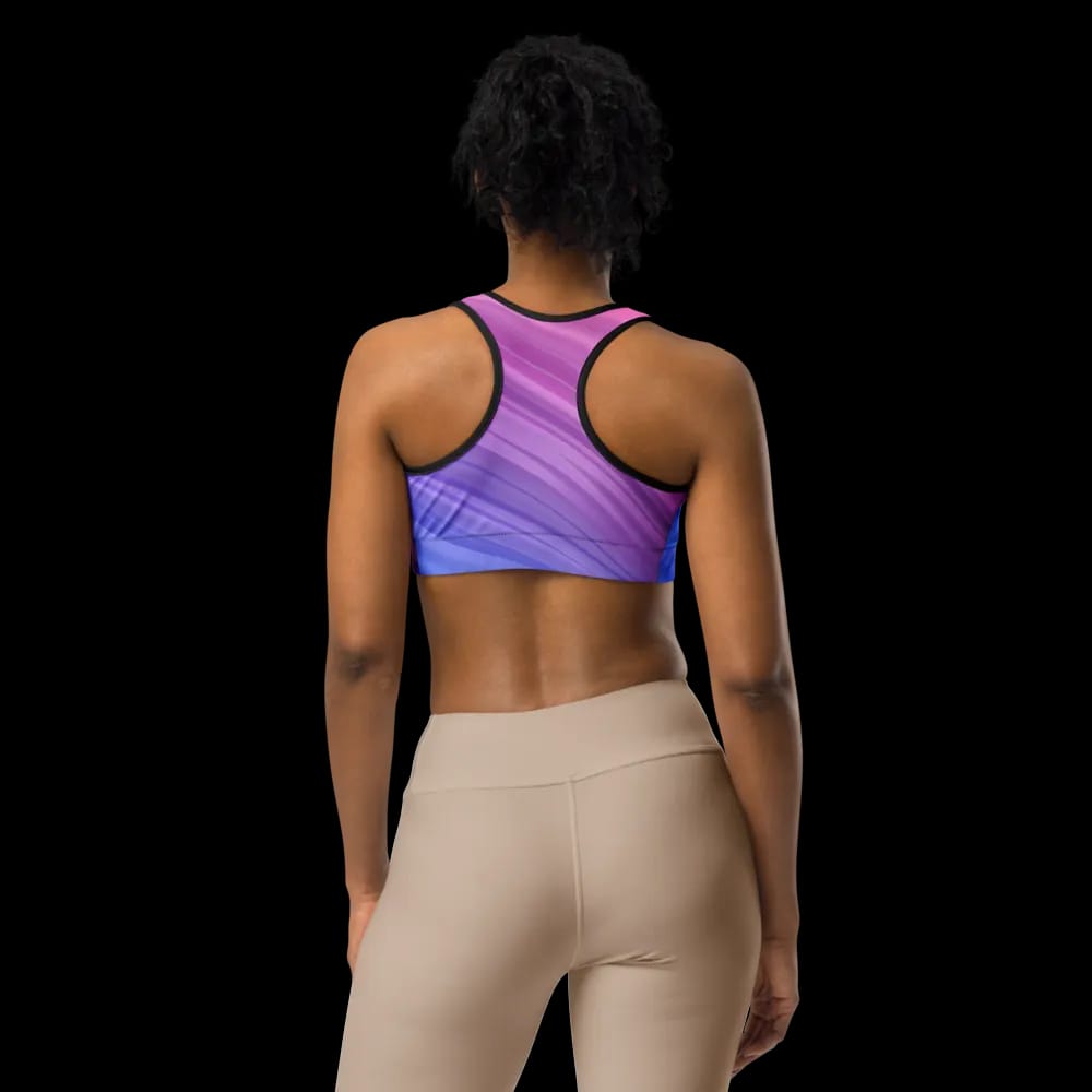Radiant Waves Sports Bra image