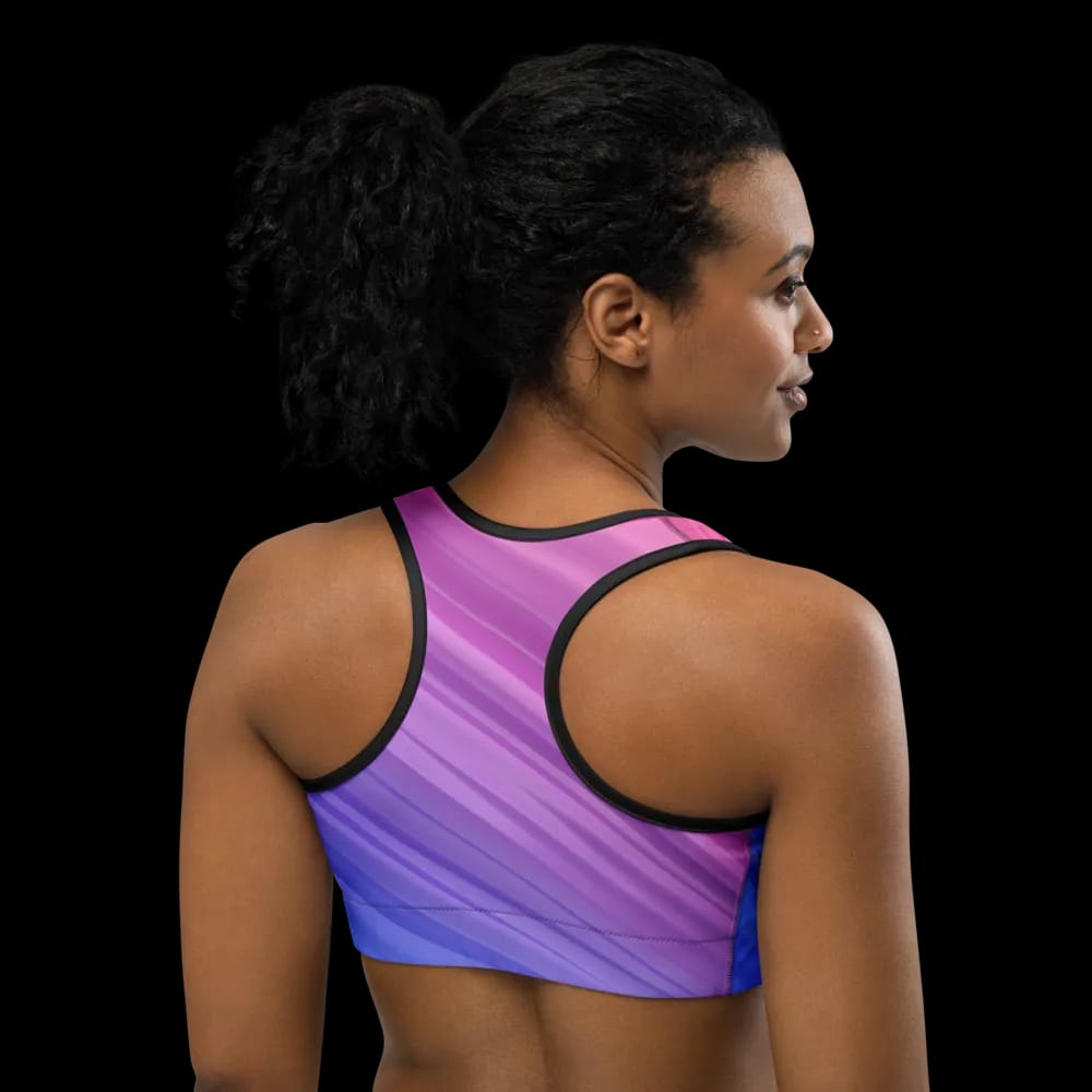 Radiant Waves Sports Bra image