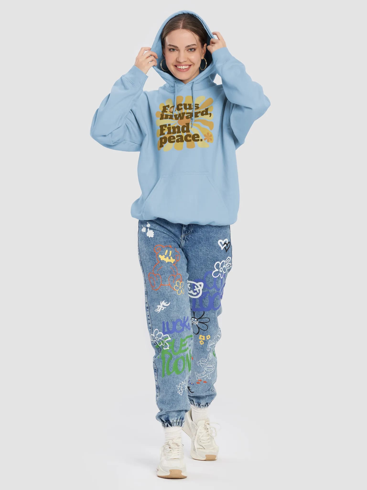 Serenity Focus Hoodie - Inner Peace Wear image