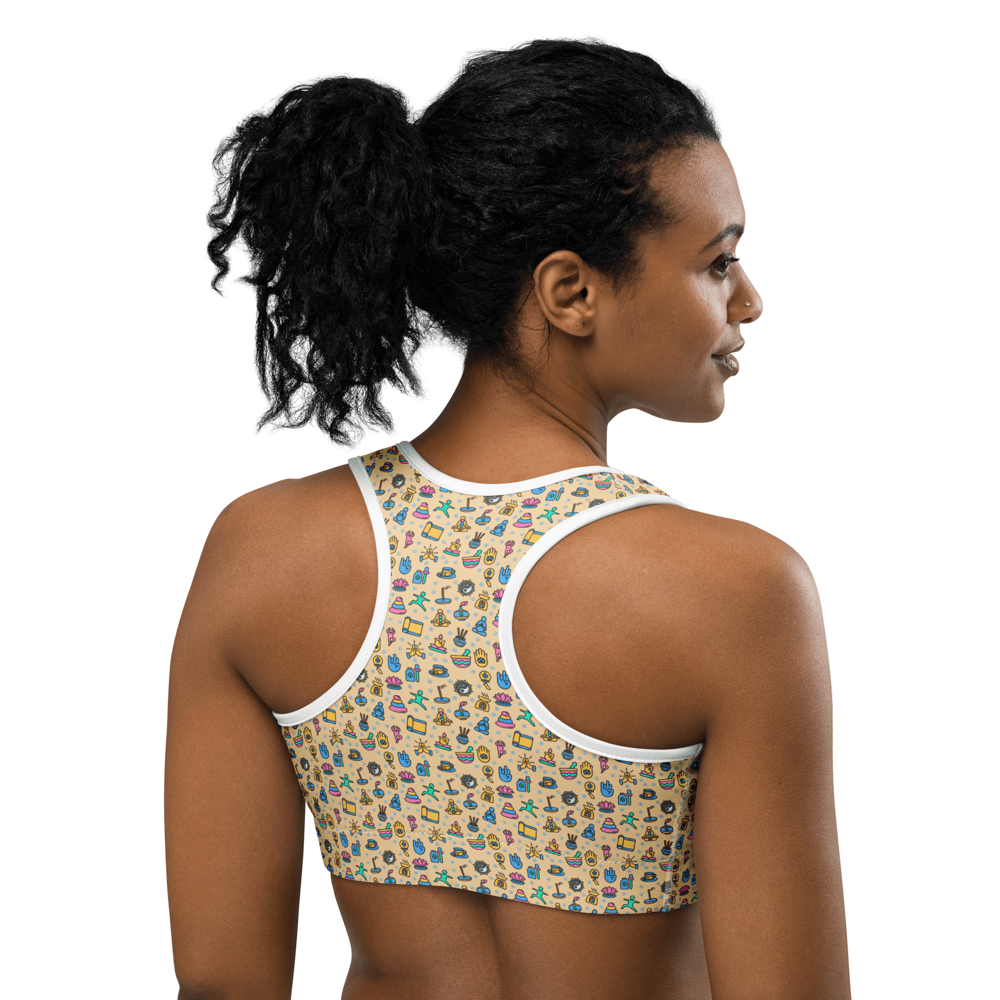 Serenity Yoga Sports Bra image