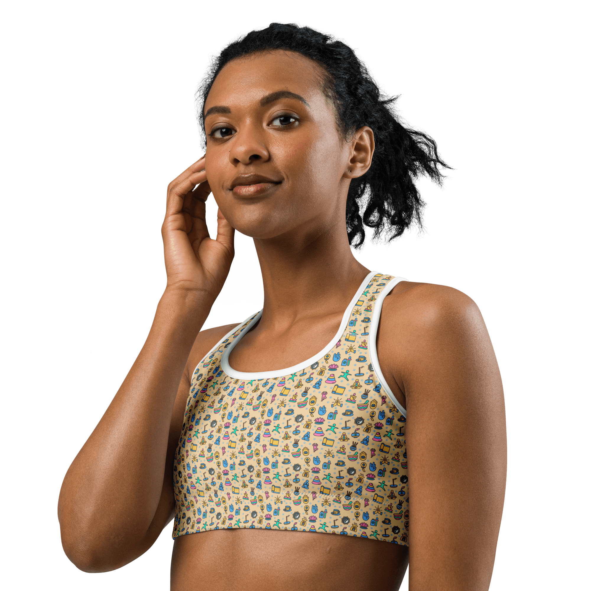 Serenity Yoga Sports Bra image