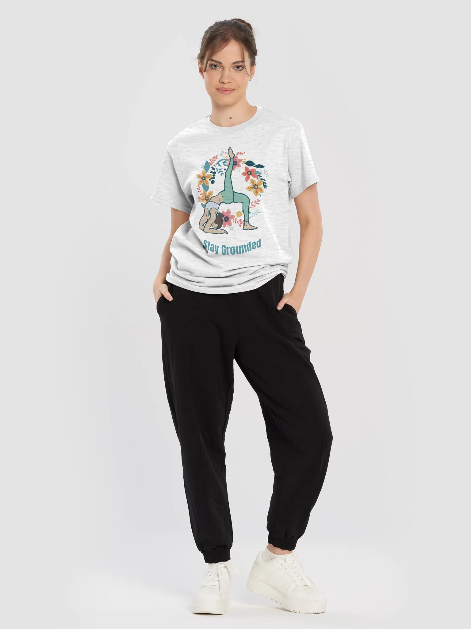 Stay Grounded Yoga T-Shirt image