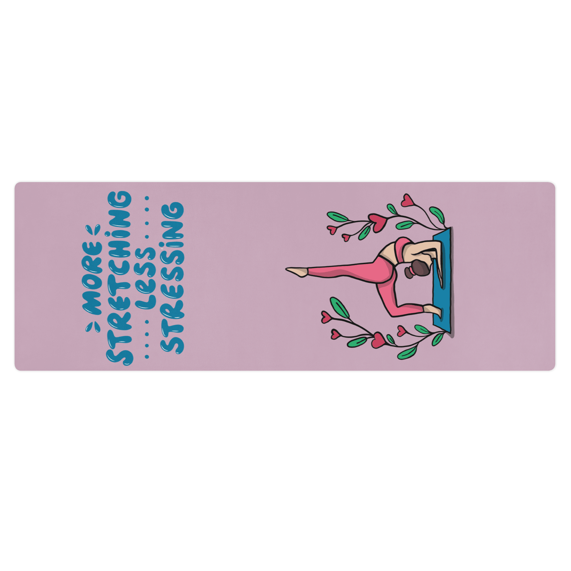 Stretch and De-Stress Yoga Mat image