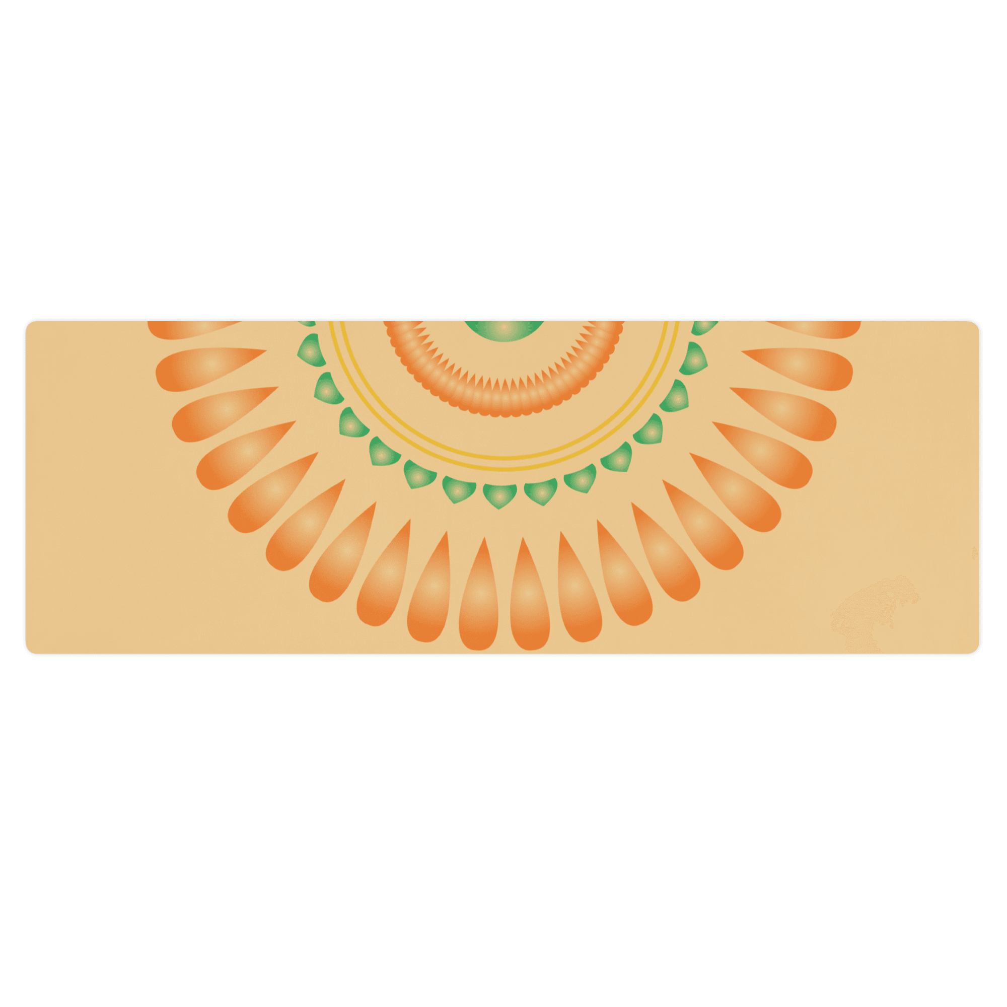 Sunburst Harmony Yoga Mat image