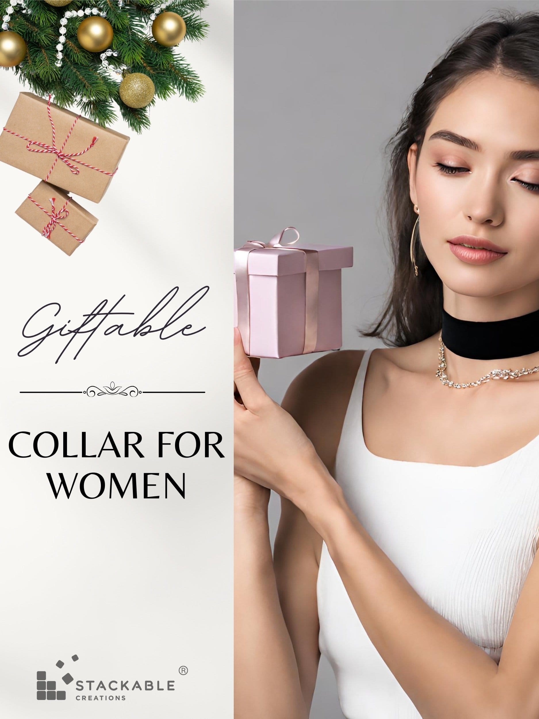 Wide Velvet Black Choker Necklace image