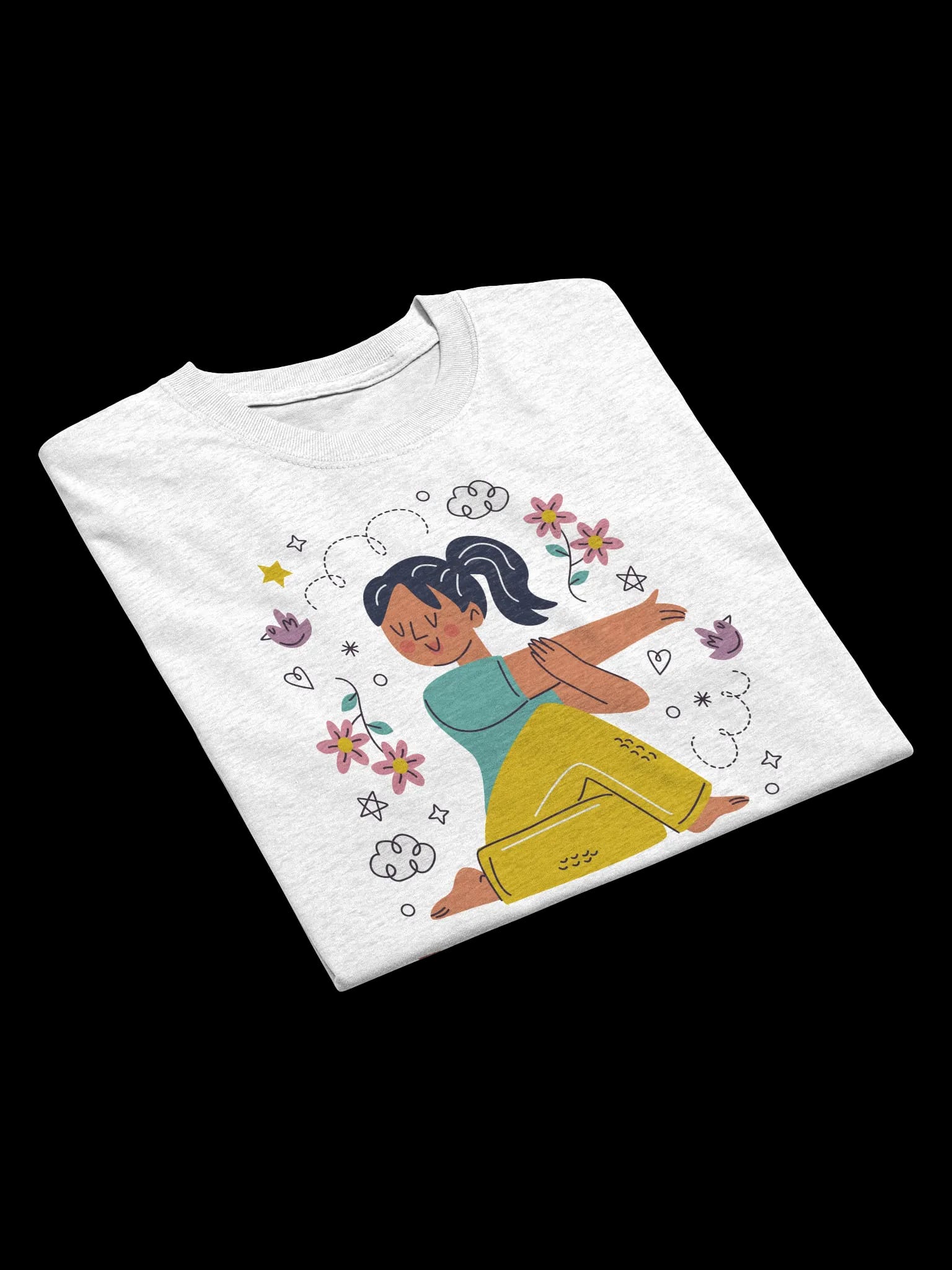 Yoga is My Superpower Graphic Tee image