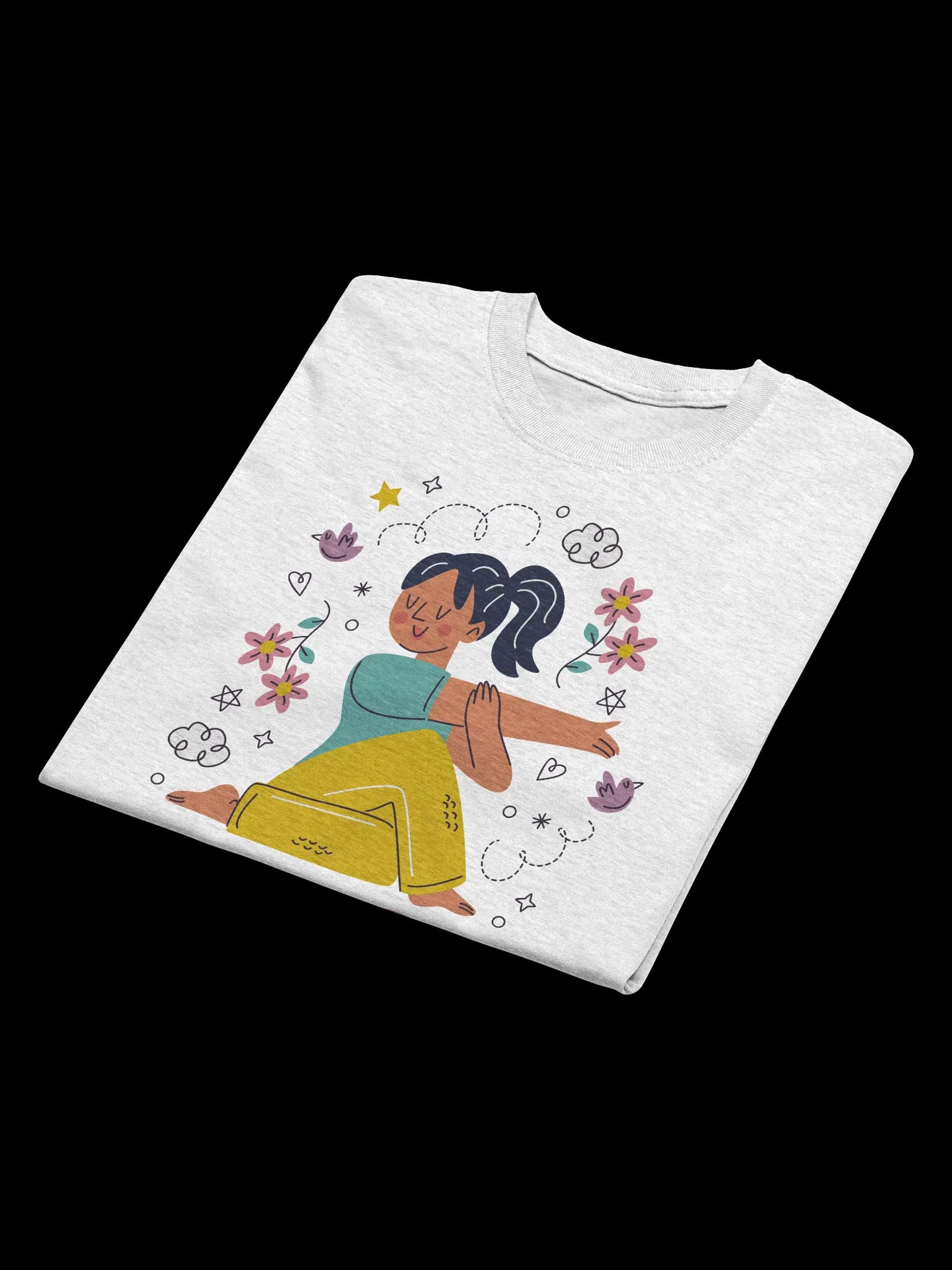 Yoga is My Superpower Graphic Tee image