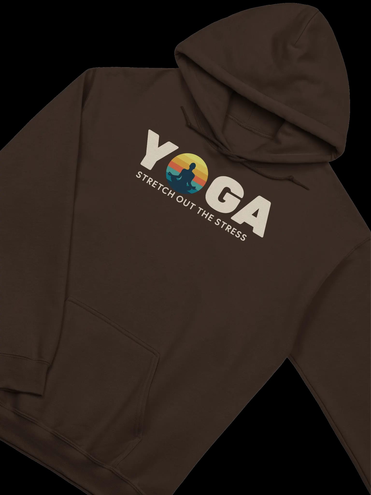 Yoga - Stretch Out the Stress Hoodie image