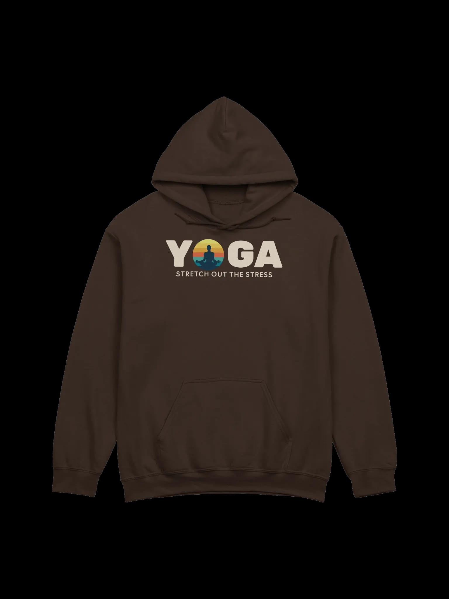 Yoga - Stretch Out the Stress Hoodie image