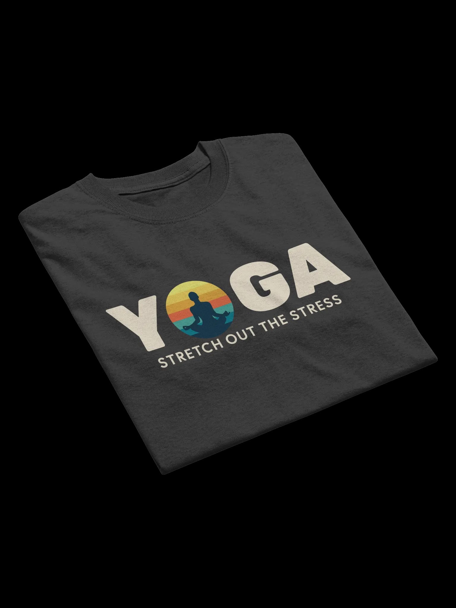 Yoga - Stretch Out the Stress Tee image