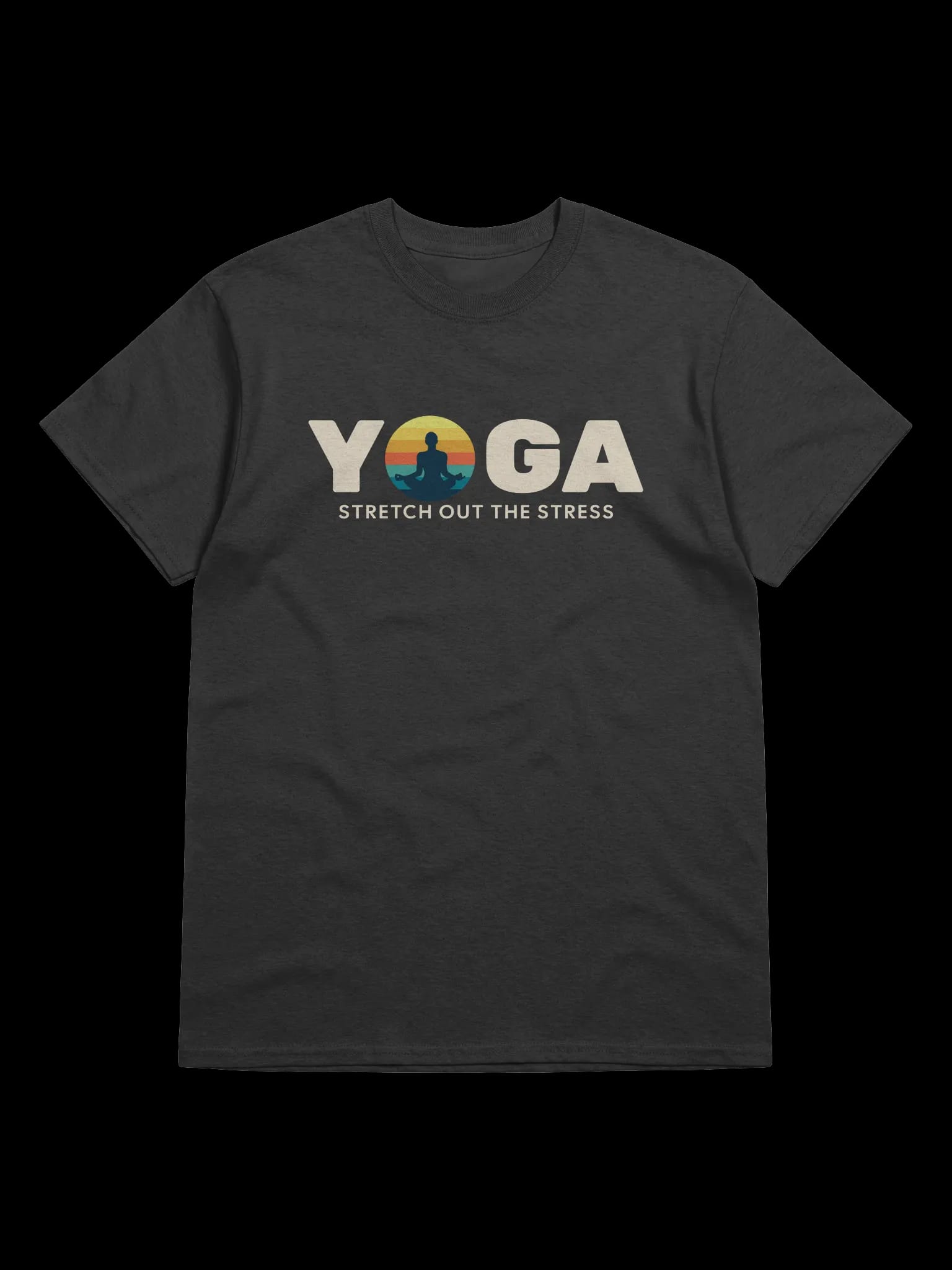 Yoga - Stretch Out the Stress Tee image