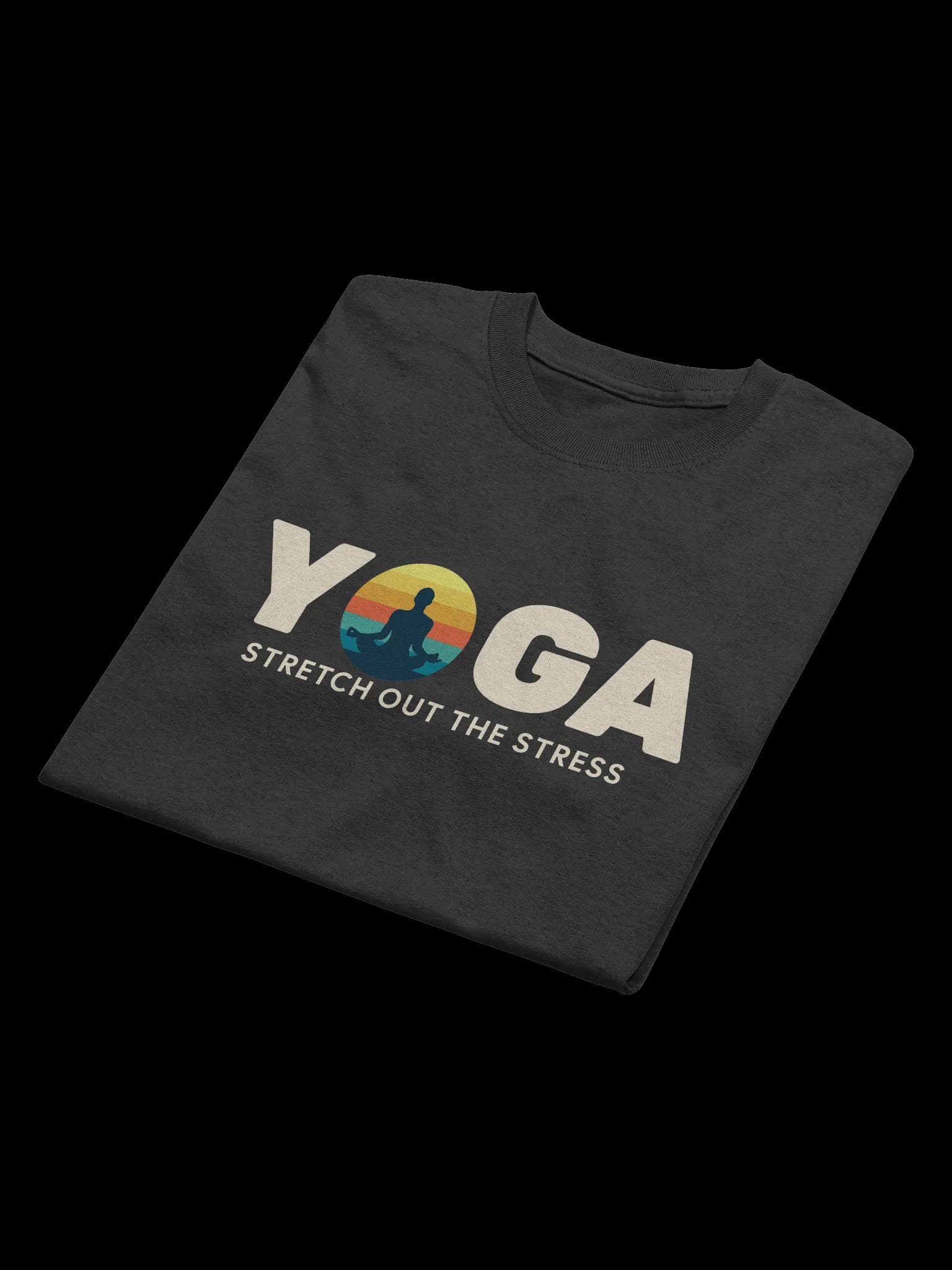 Yoga - Stretch Out the Stress Tee image