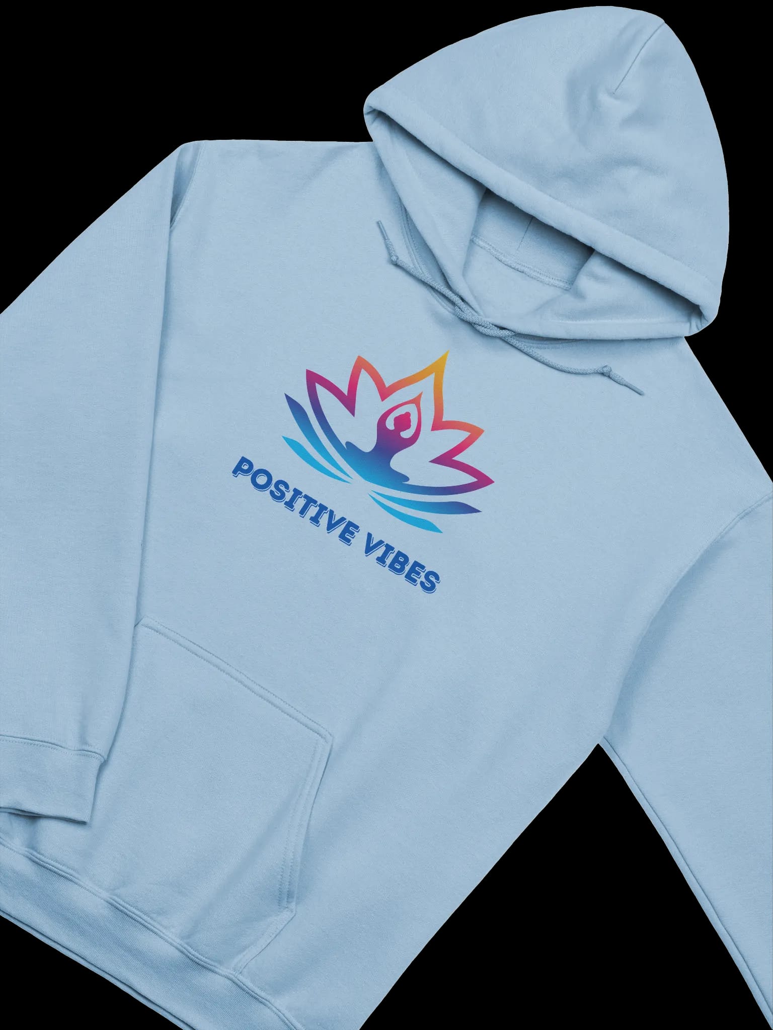 Zen Embrace Hoodie - Positive Vibes Edition image