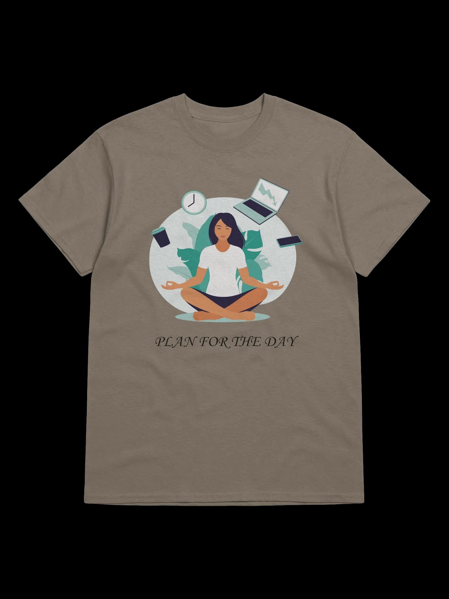 Zen Workday T-Shirt - Balance Your Daily Routine image