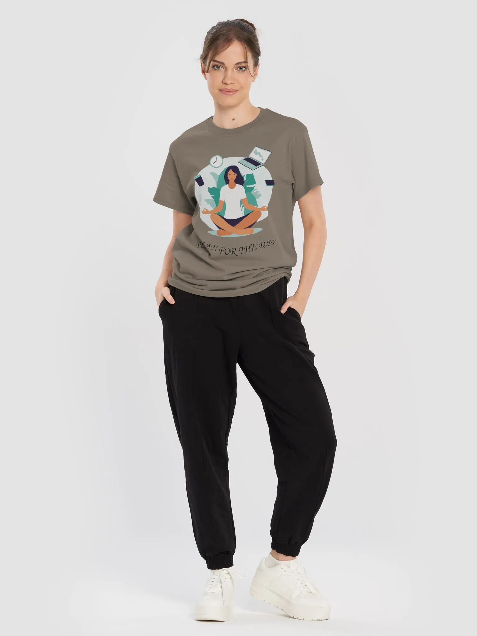 Zen Workday T-Shirt - Balance Your Daily Routine image