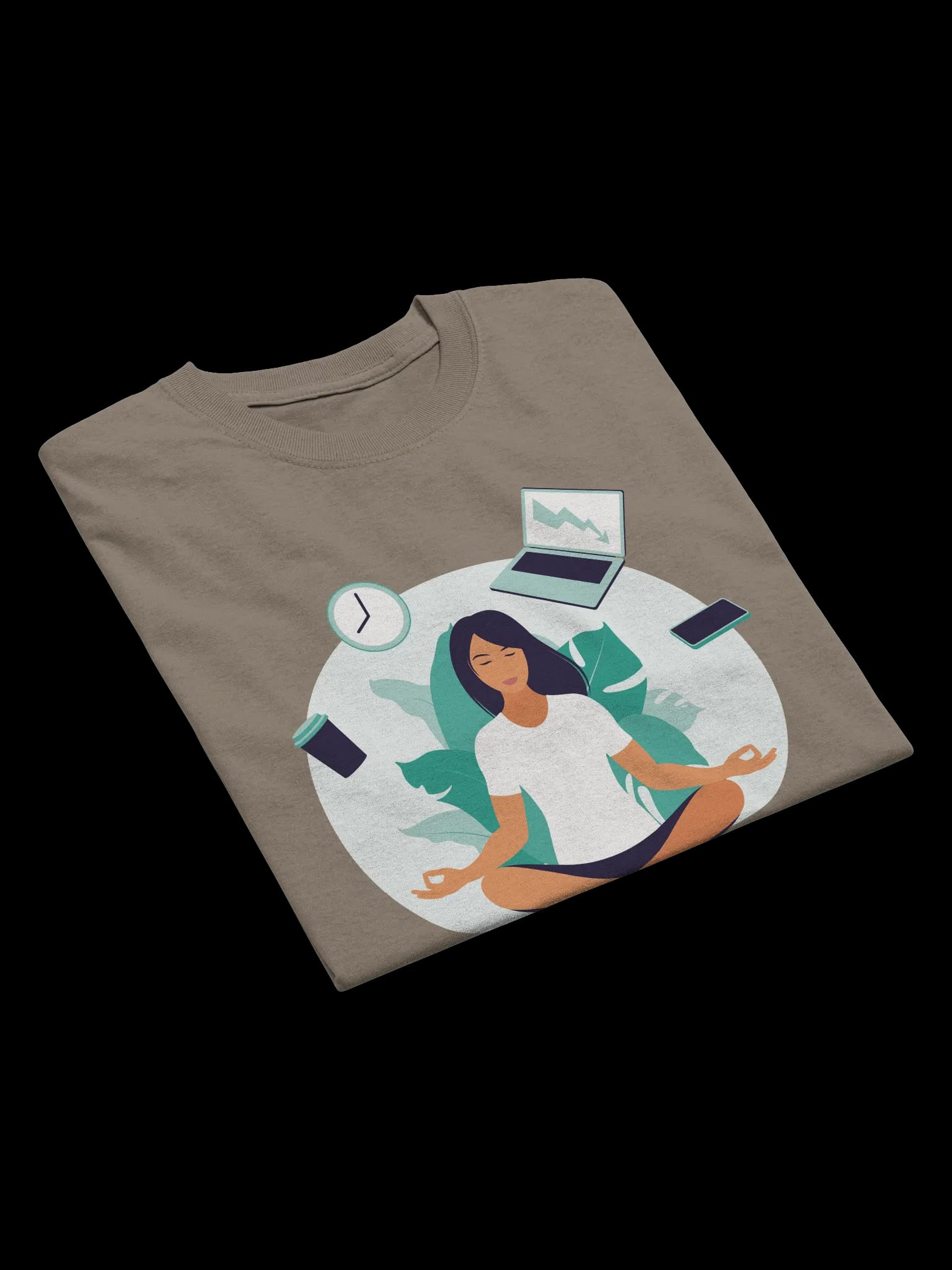 Zen Workday T-Shirt - Balance Your Daily Routine image